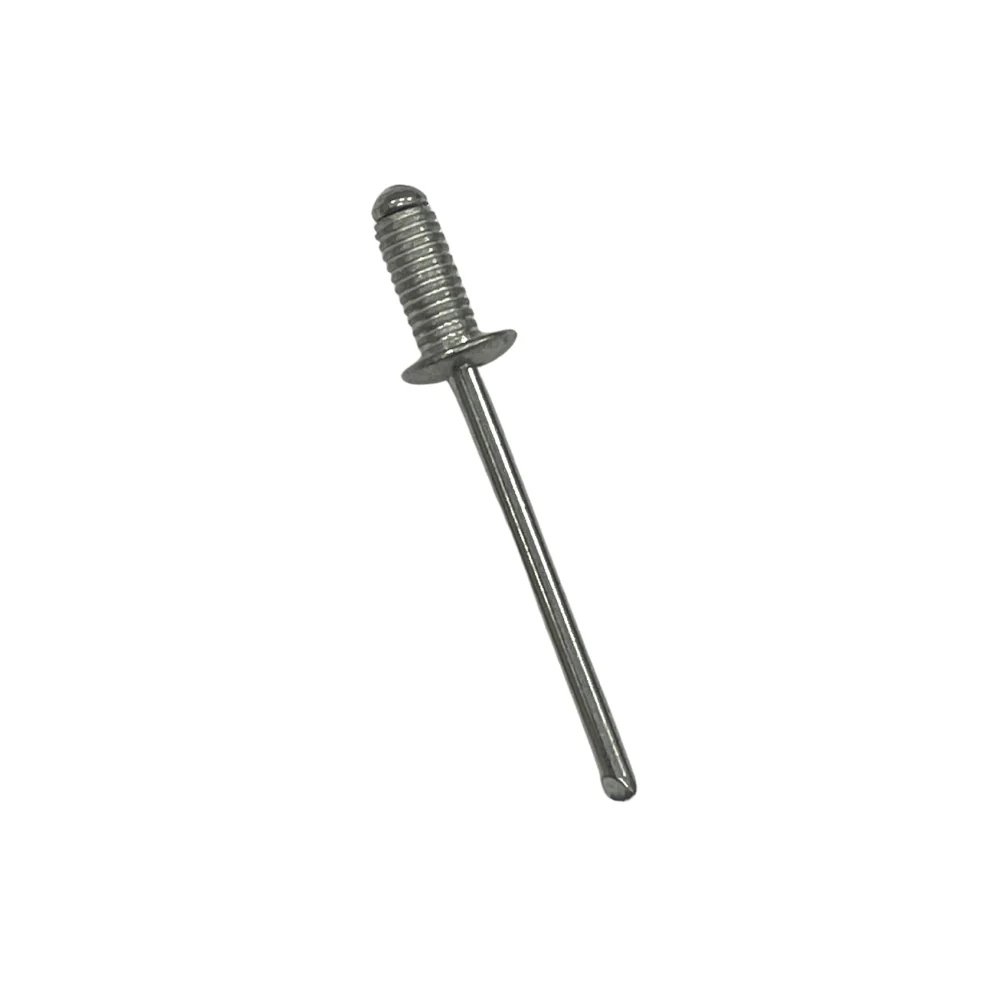 3/16" Nickel, Grooved Fliteware Rivet, Steel- 12 pk, #8675-AS