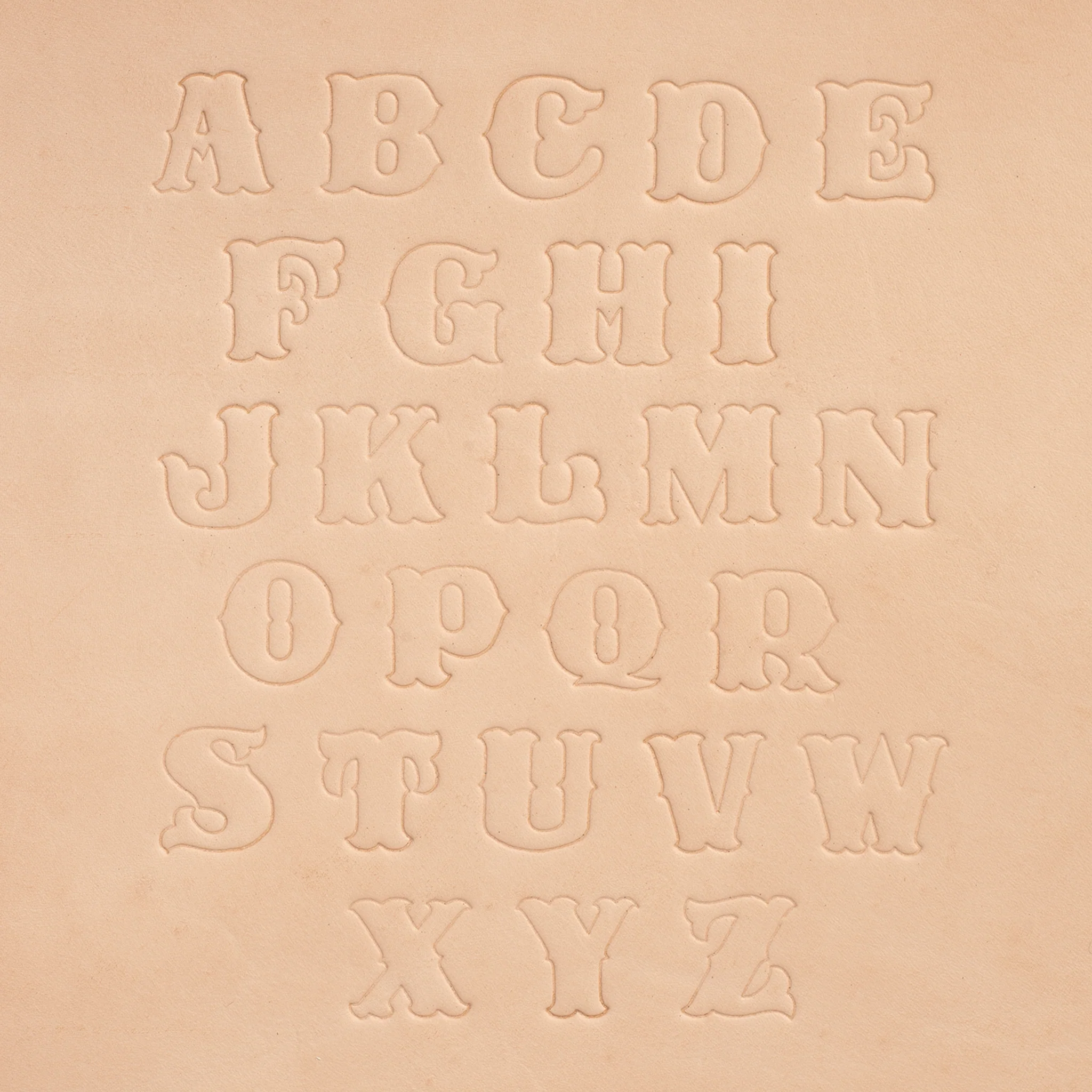 3/4" Alphabet Stamping Set