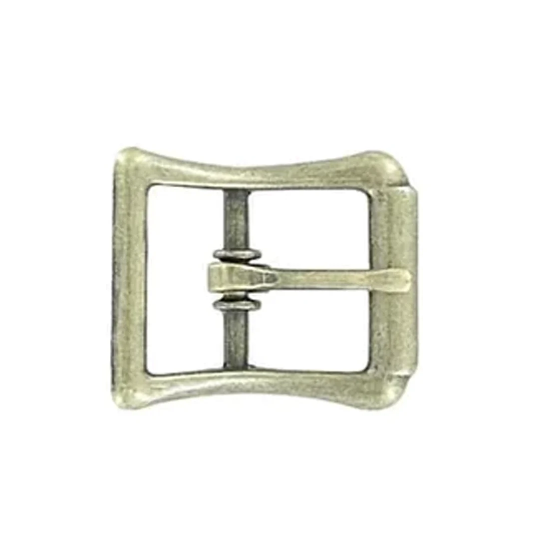 3/4" Antique Brass, Imitation Roller Center Bar Buckle, Zinc Alloy, #C-54-3-4-ANTB