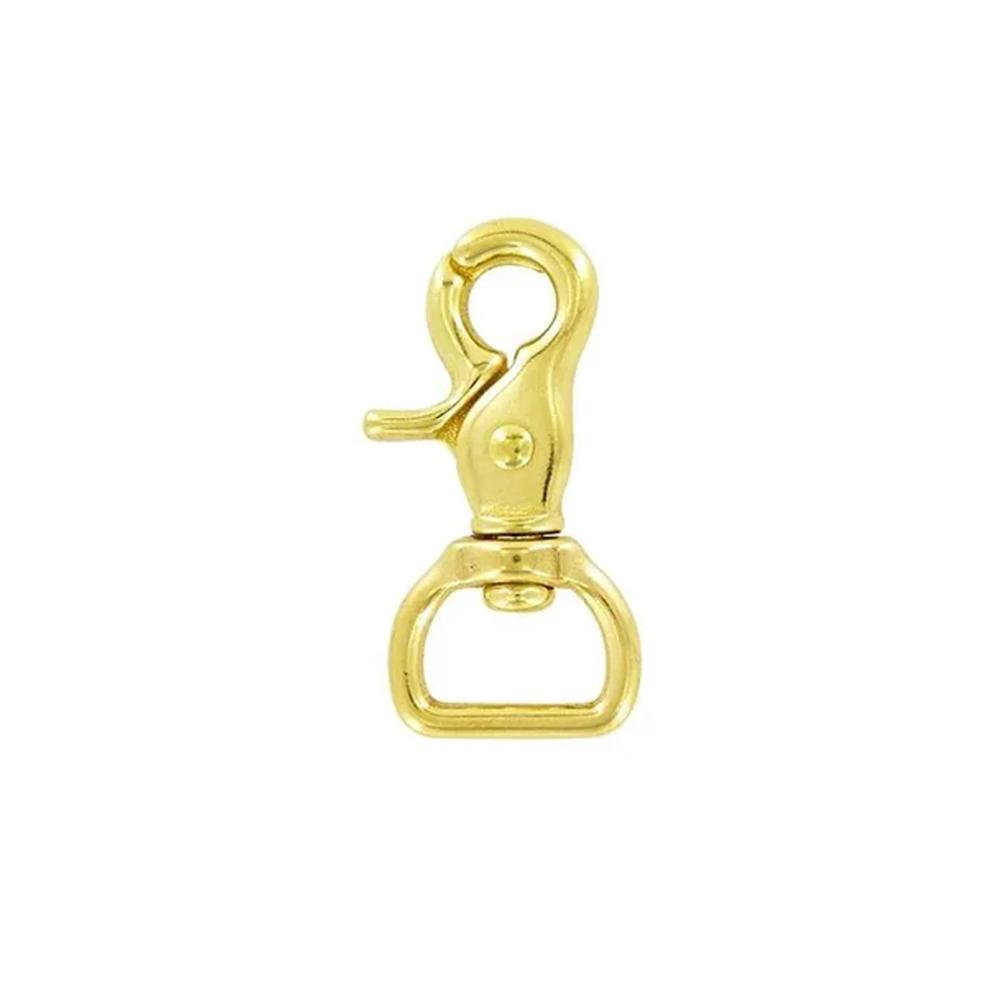 3/4" Brass, Trigger Swivel Snap Hook, Solid Brass-PK4, #P-1933