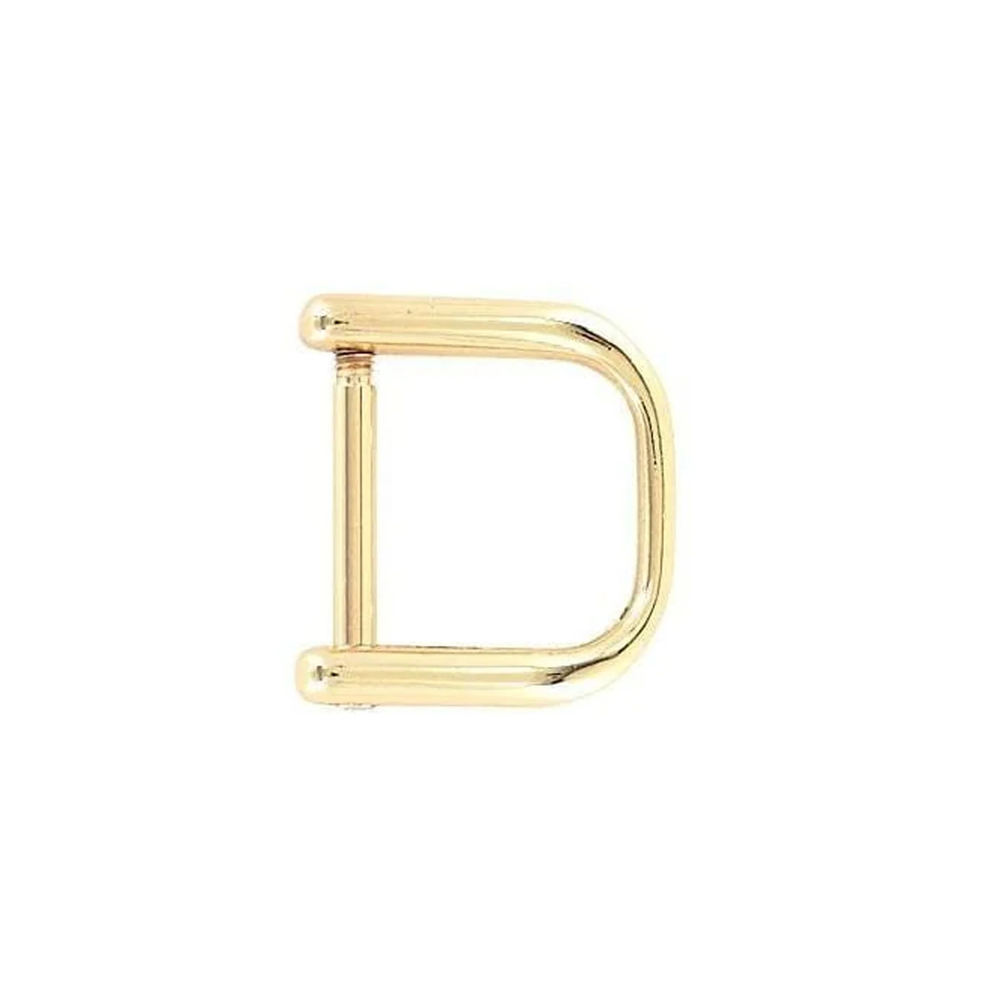 3/4" Gold, Handle Loop with Screw-In Pin, Zinc Alloy, #P-2640-GOLD