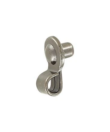 3/4" Gunmetal, Boot Hook, Solid Brass, #C-1566-GUNM