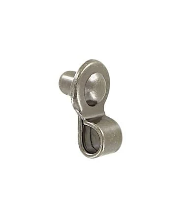 3/4" Gunmetal, Boot Hook, Solid Brass, #C-1566-GUNM