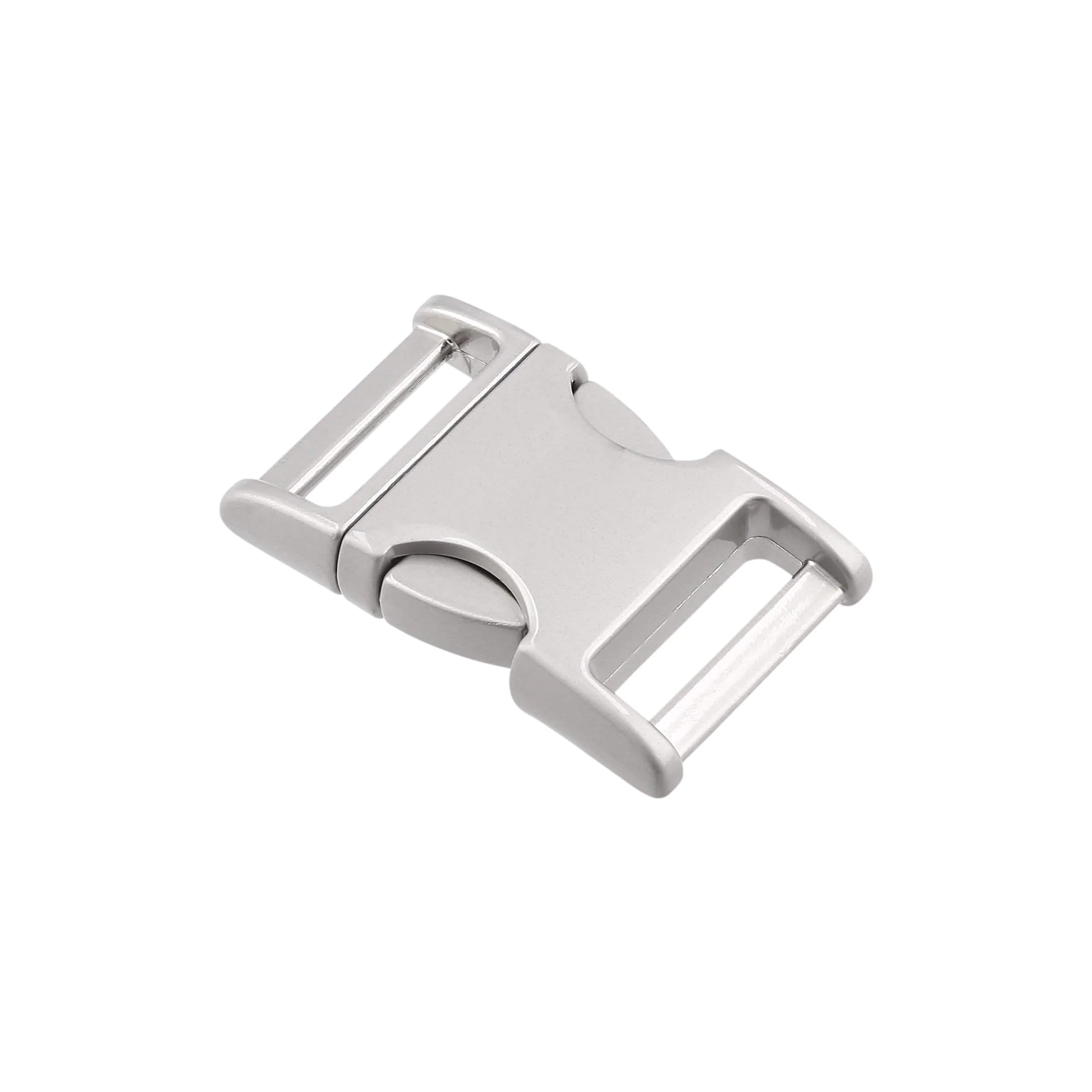 3/4" Matte Grey, Side Squeeze Buckle, Zinc Alloy, #C-250-3-4-GRY