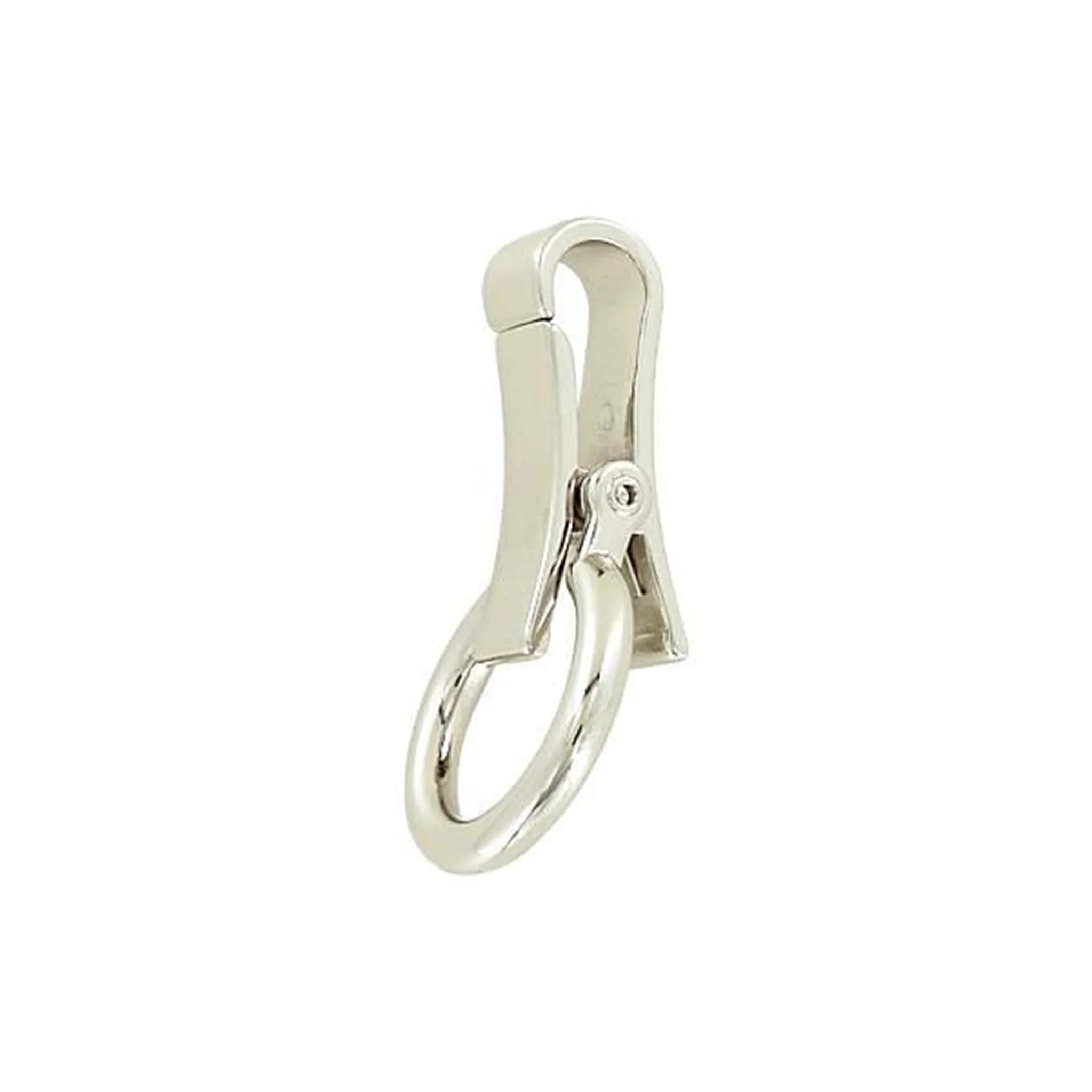 3/4" Nickel, Artisan Snap Hook, Zinc Alloy, #P-2813-NIC