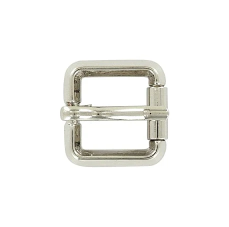 3/4" Nickel, Beveled Roller Buckle, Zinc Alloy, #C-1982-NIC