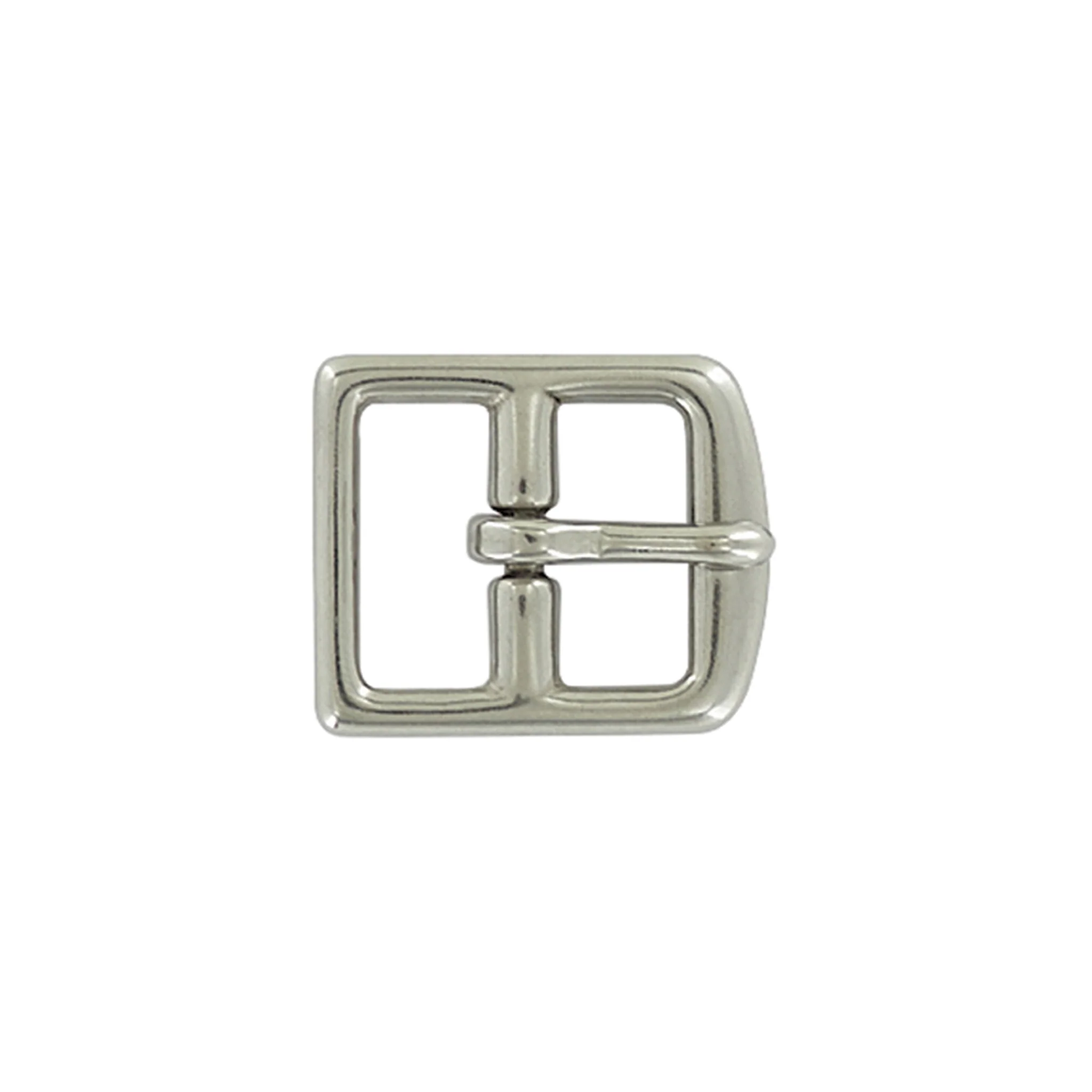 3/4" Nickel, English Stirrup Buckle, Stainless Steel, #C-1605