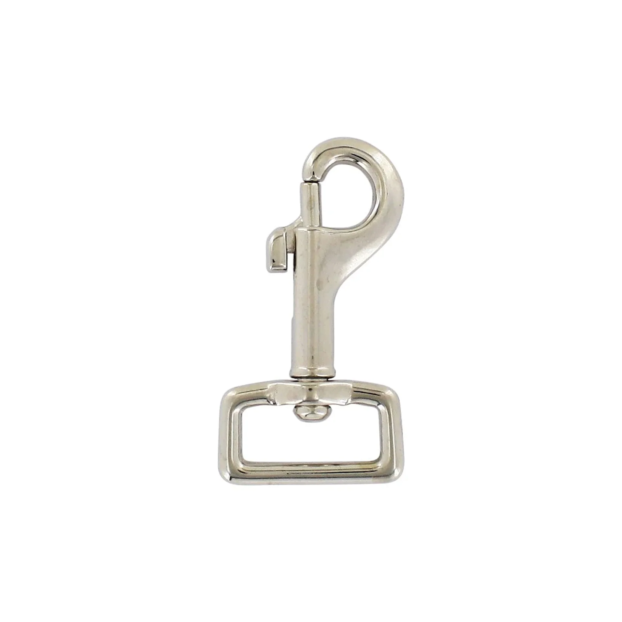 3/4" Nickel, Swivel Snap Hook, Zinc Alloy, #P-1571-NP
