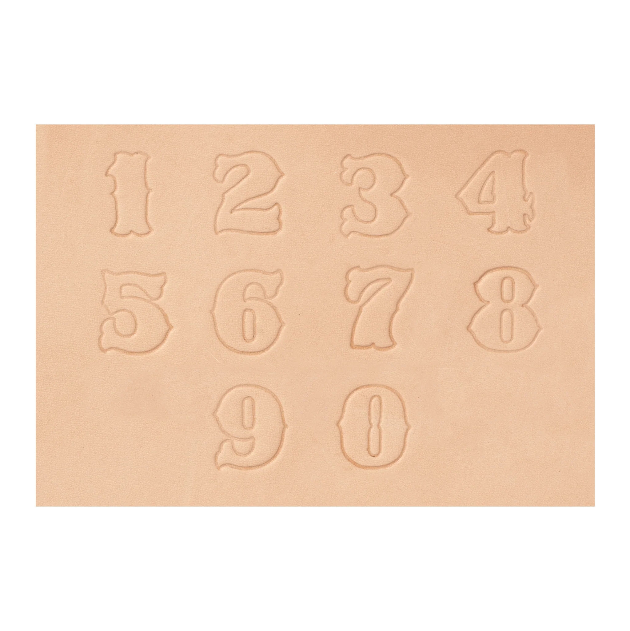 3/4" Number Stamping Set