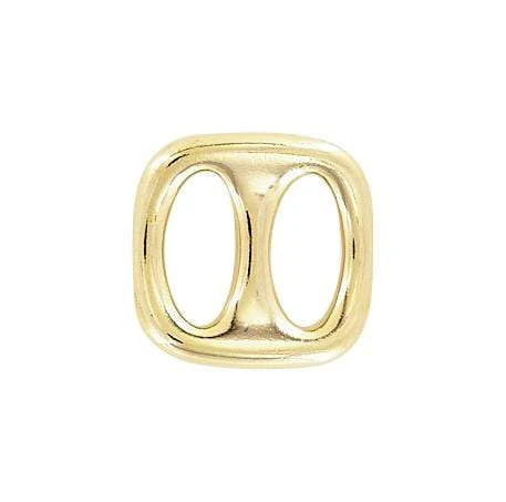 3/4" Shiny Gold, Cast Slide Ring, Zinc Alloy, #C-2044-GOLD