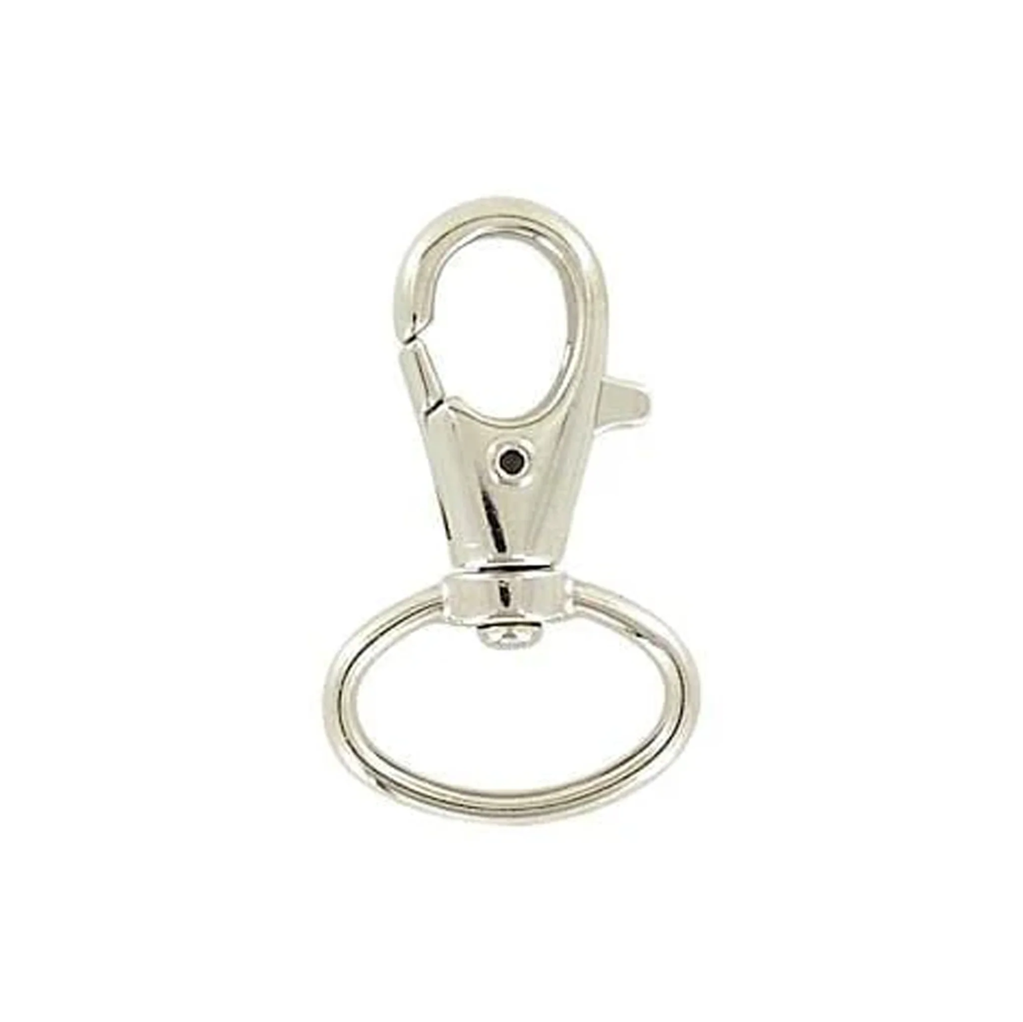 3/4" Shiny Nickel, Swivel Snap Hook, Zinc Alloy, #P-2081-NP