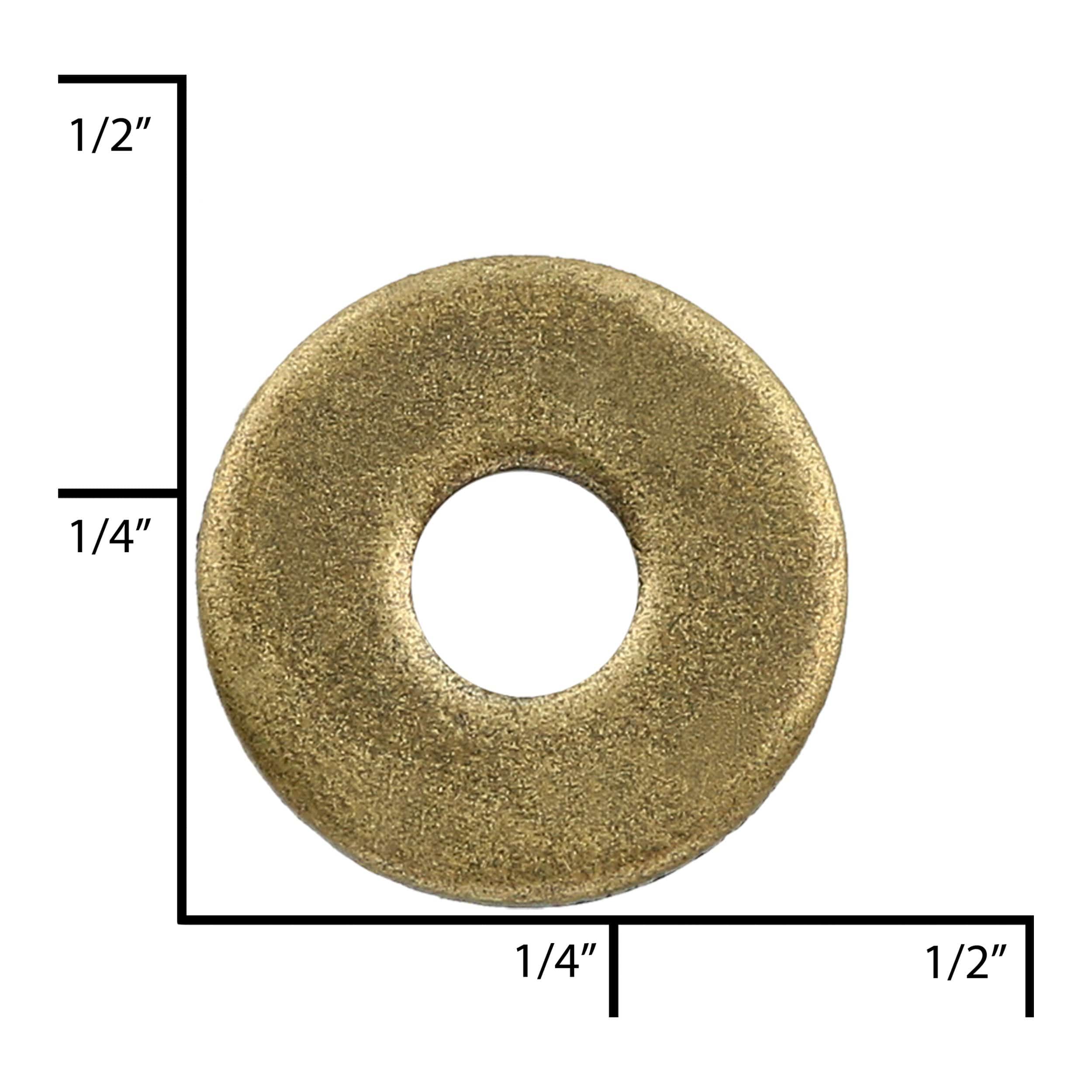 3/8" Antique Brass, Washer, Steel - 24 pk, #L-1126-ANTB