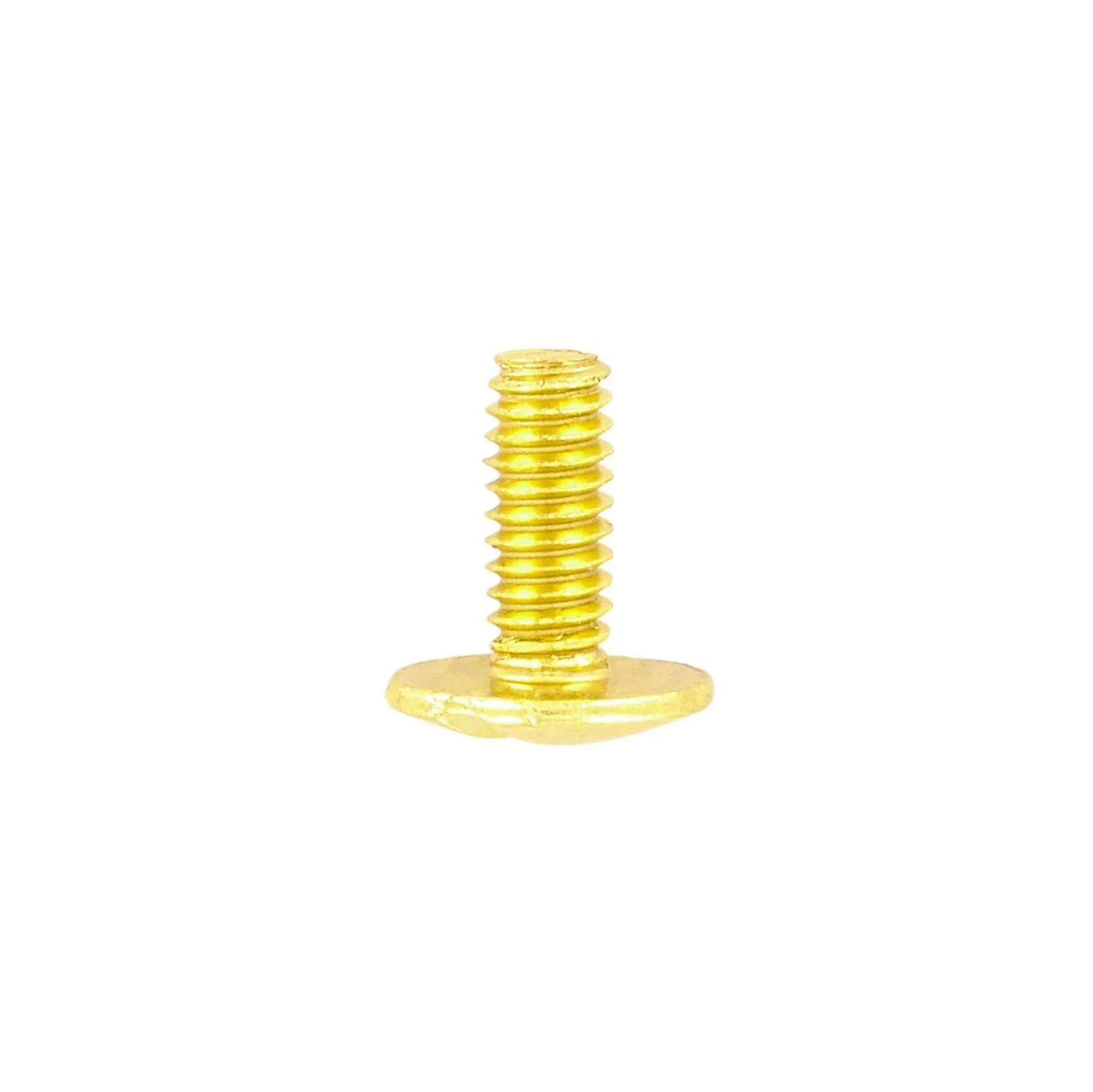 3/8" Brass, Screw only, Solid Brass PK10, #L-156SC-3-8-SB