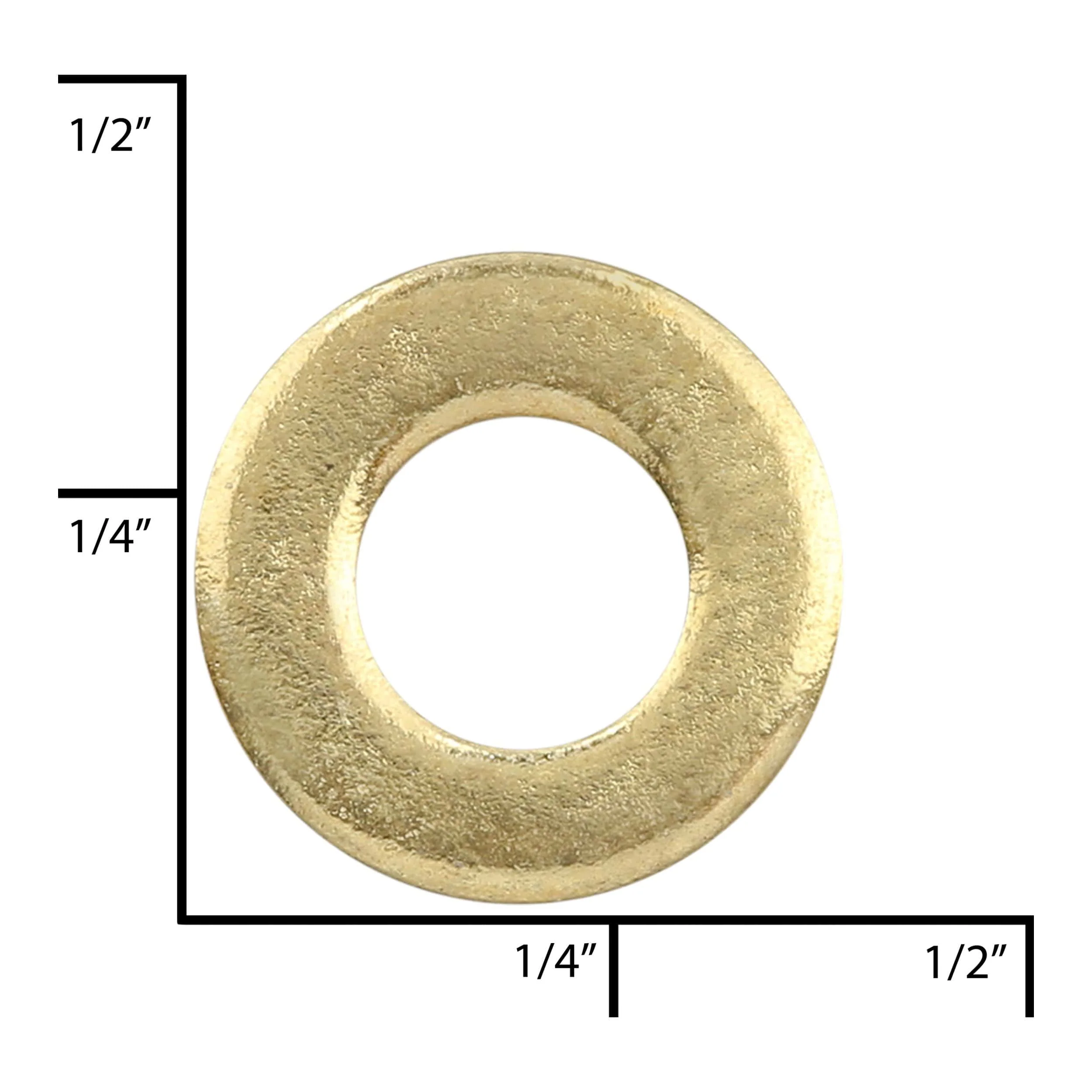 3/8" Brass, Washer, Steel - 24 pk, #WSH-1