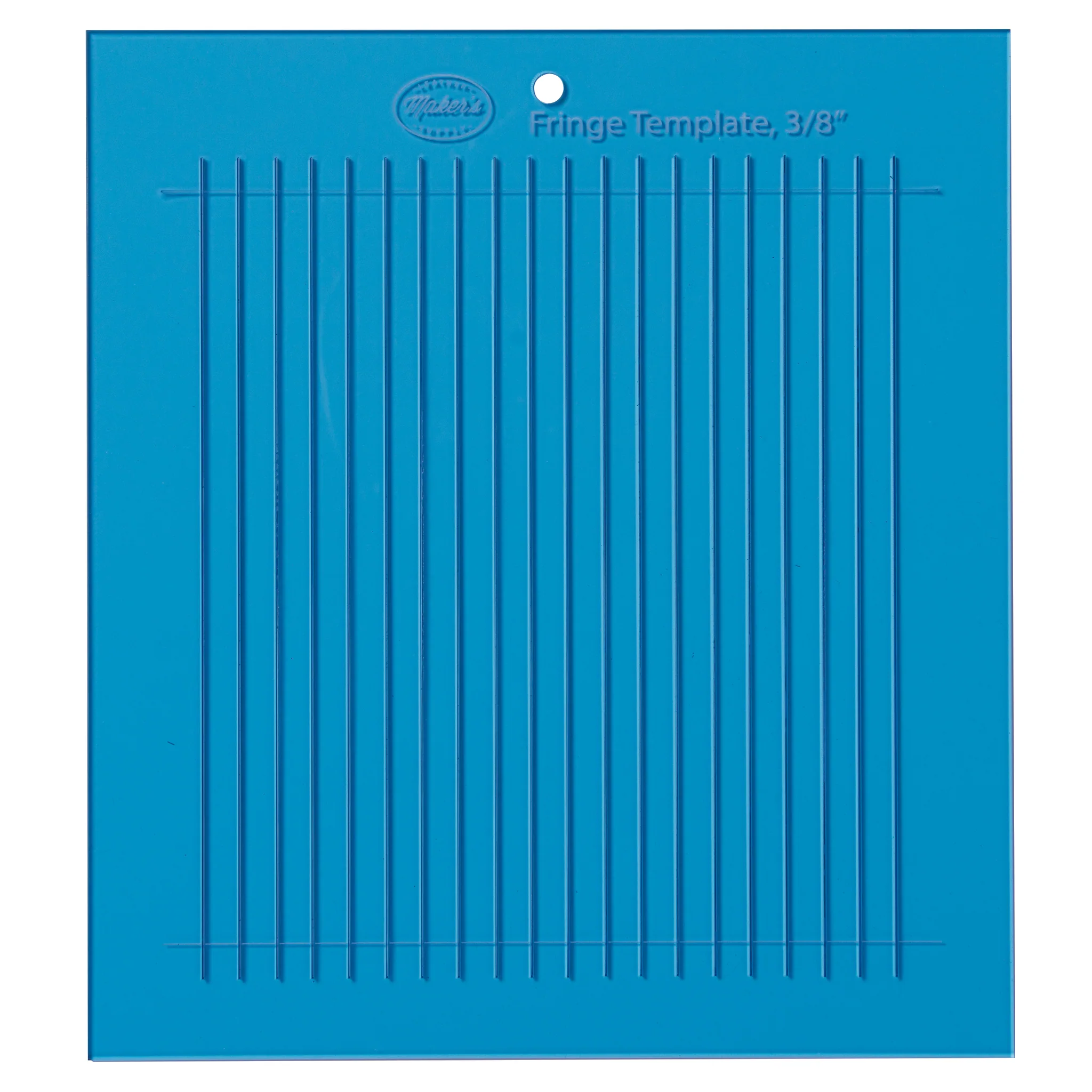 3/8" Fringe Cutting Template by Maker's Leather Supply