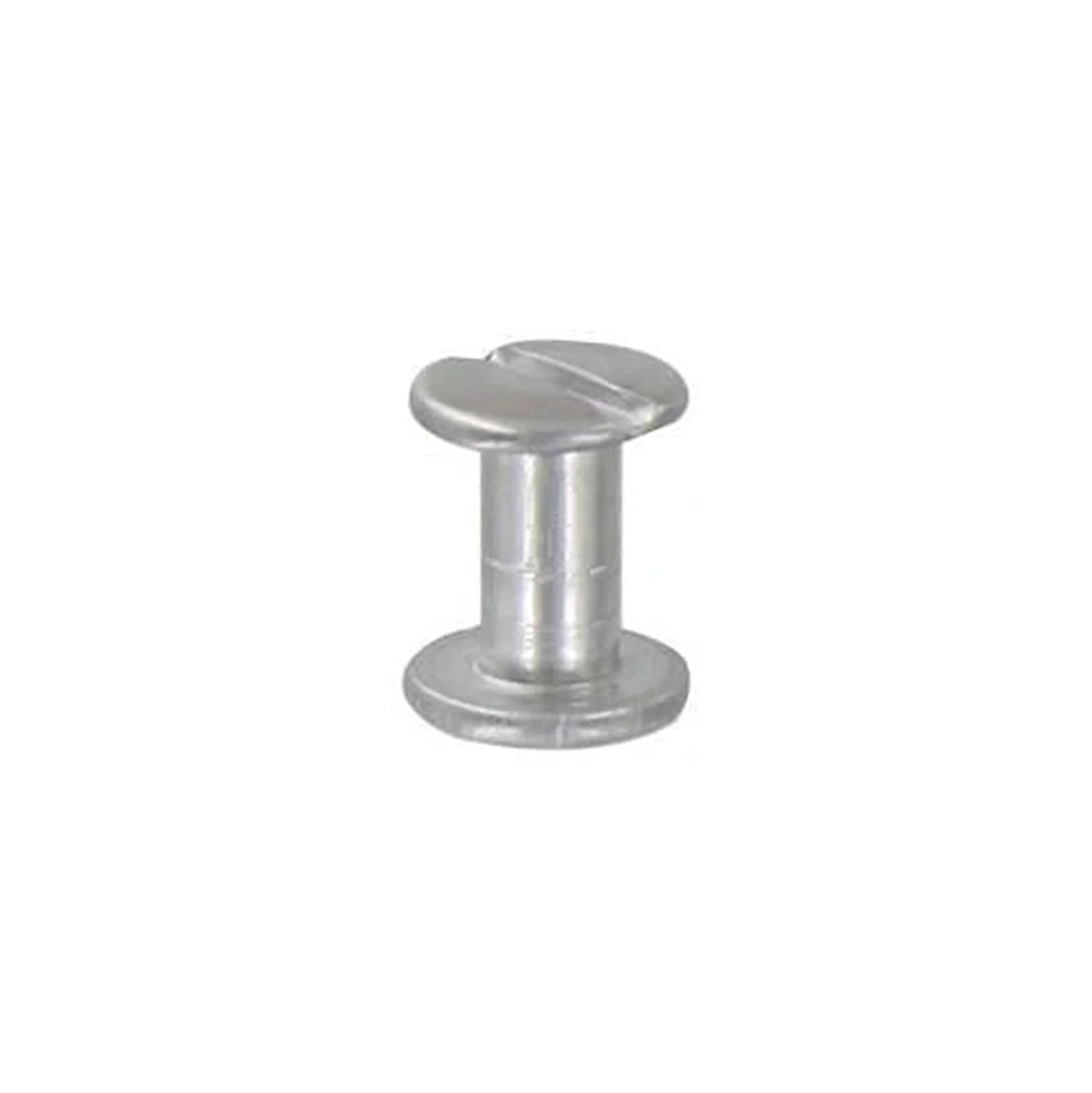 3/8" Nickel, Screw Post, Aliminum-PK10, #L-1262-3-8