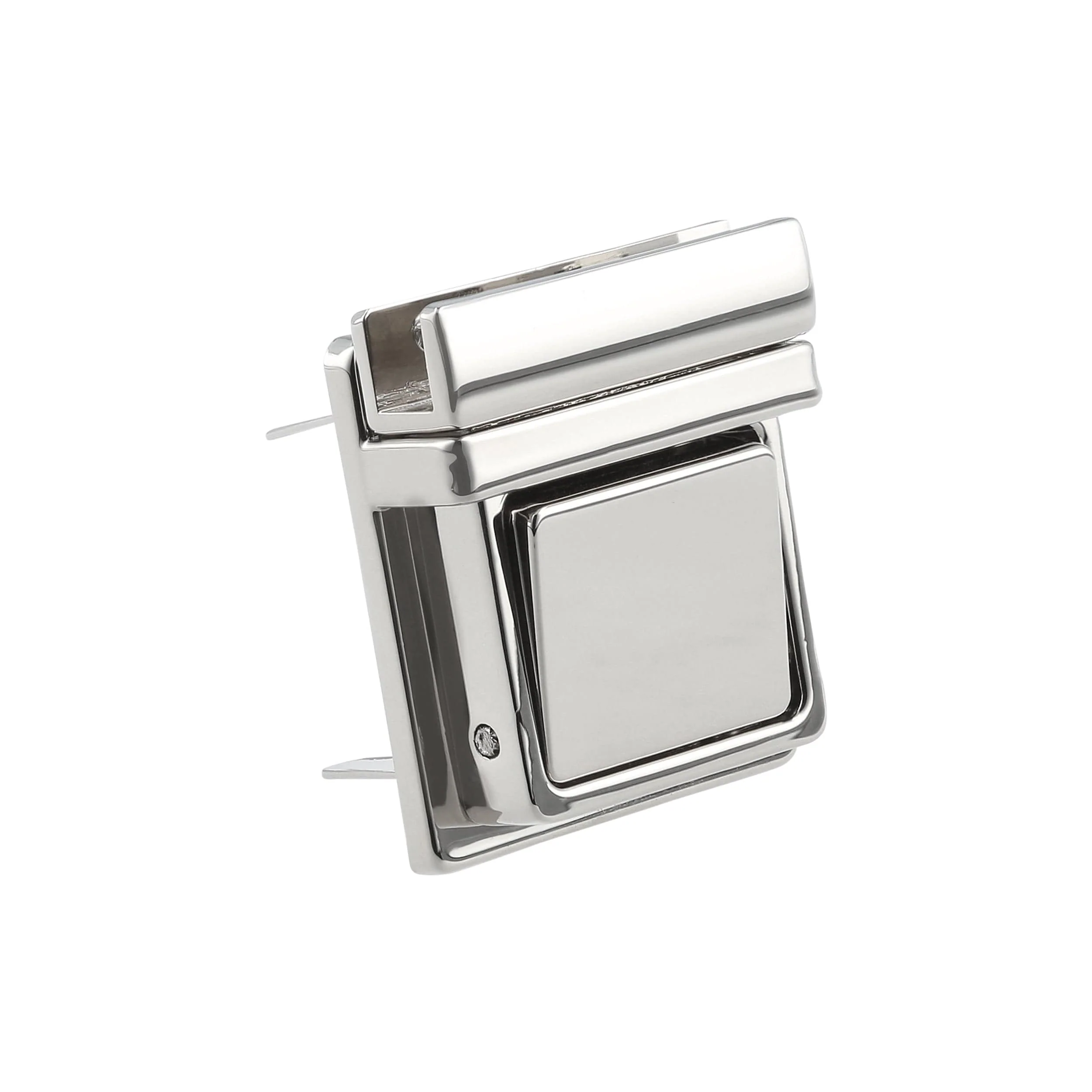 30mm Shiny Nickel, Tuck Catch, Zinc Alloy, #L-363-NP