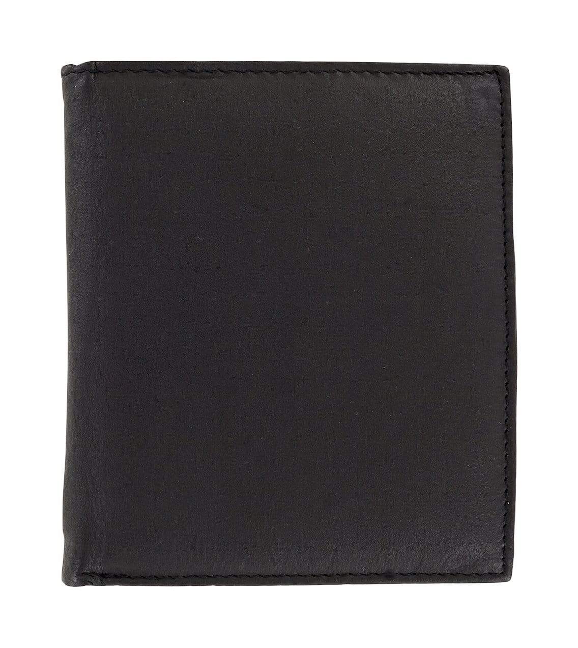 4" Black, RFID Shielded Giromy Samoni Hipster Wallet, Leather, #M-1659