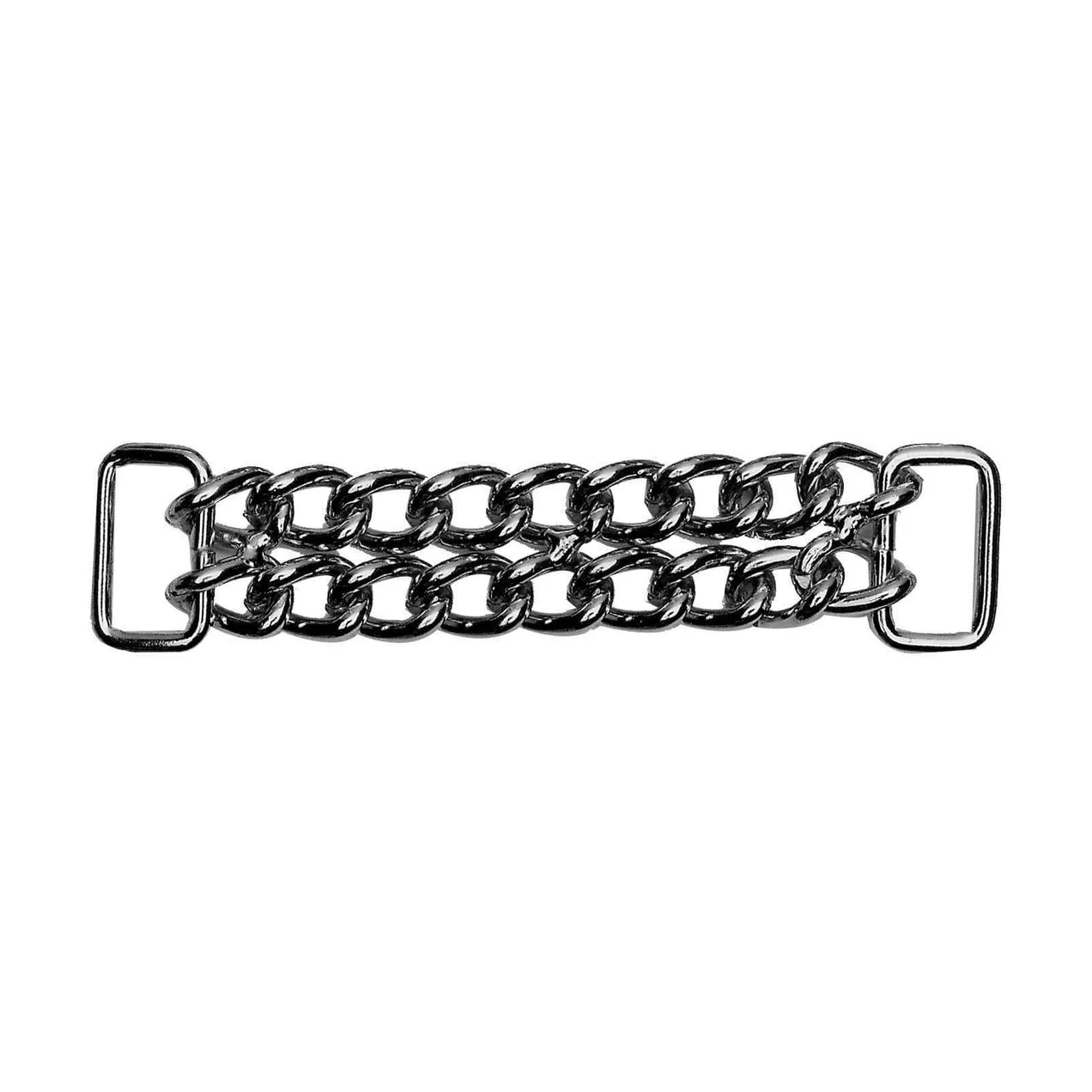 4-1/4" Chrome, Double Chain Purse Handle, Steel, #C-1576