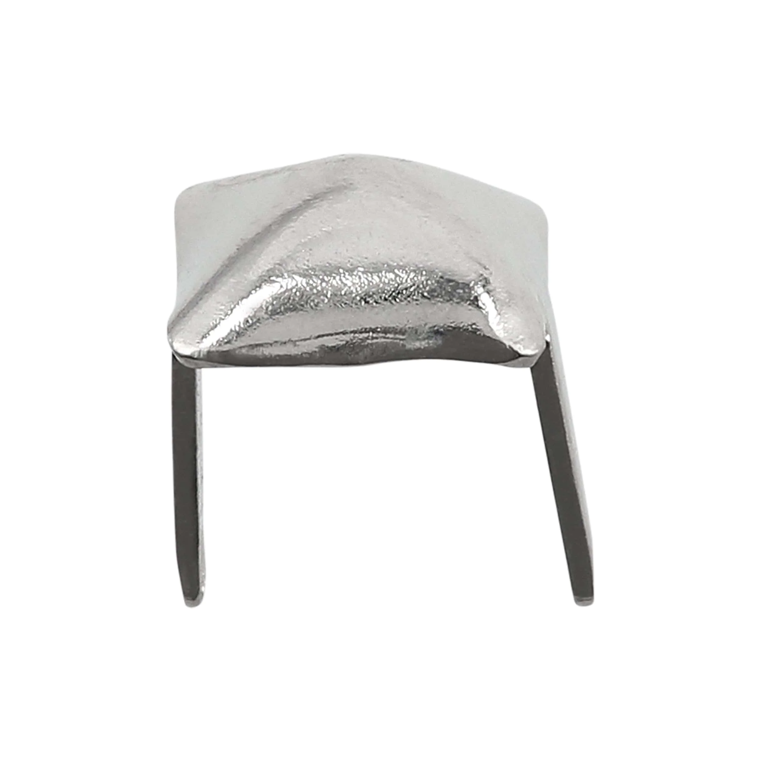 4.7mm Nickel, Pyramid Spot, Solid Brass-PK25, #P-2493