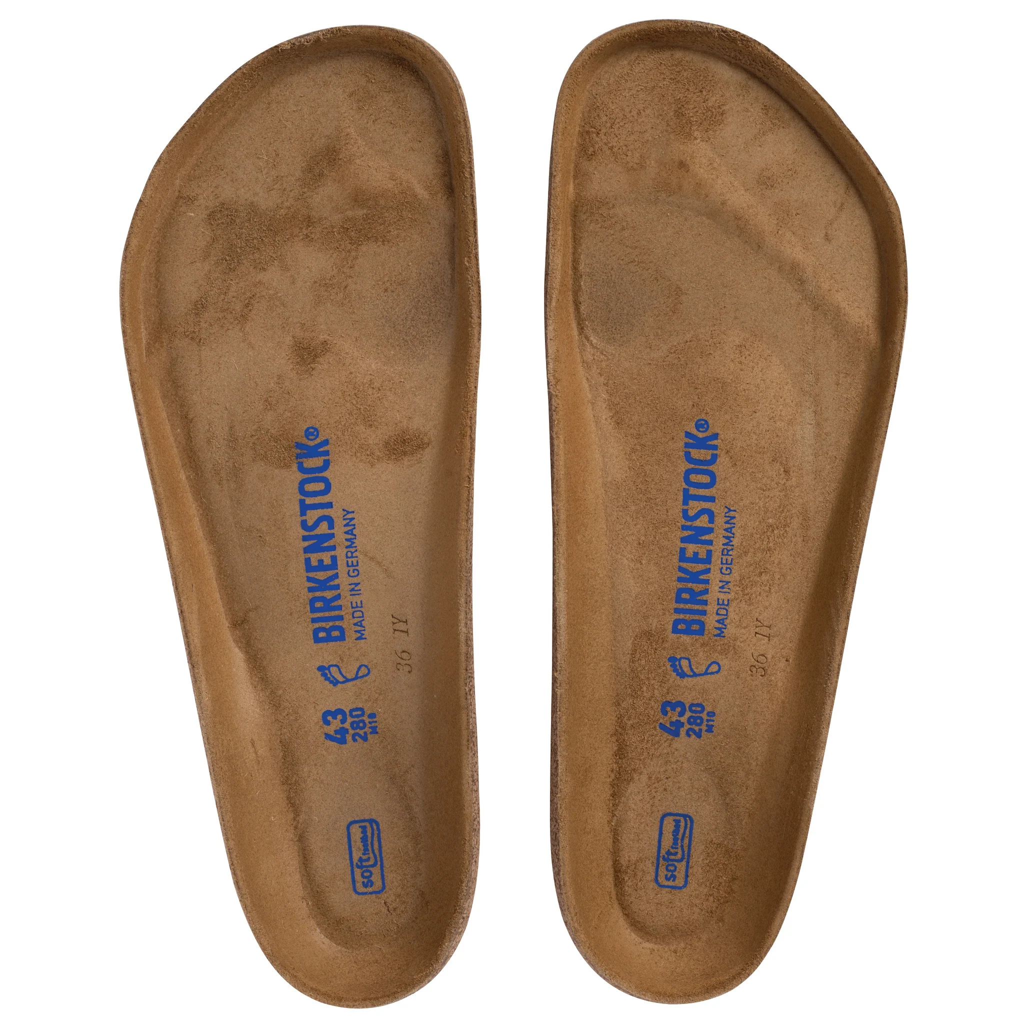 43mm, Birkenstock Soft Suede Footbed, #C-1911-43MM
