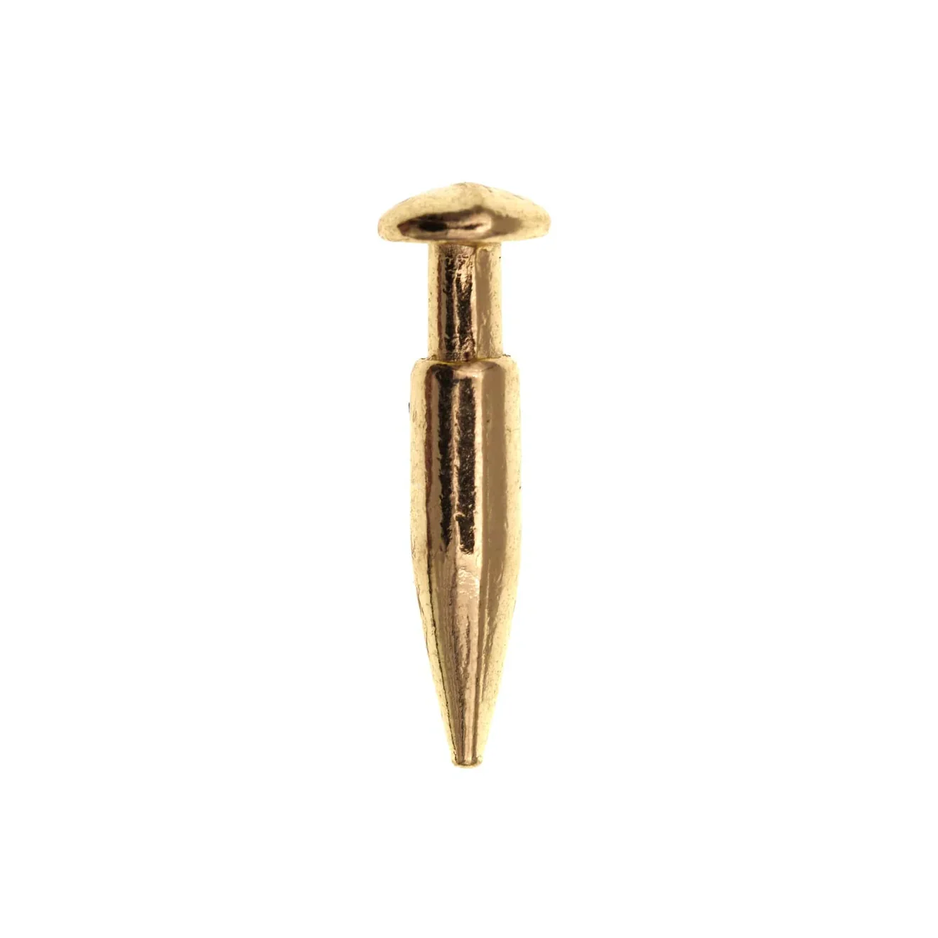4mm Brass, Snapper Rivet, Zinc Alloy, #A-341