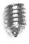 4mm Nickel,1.5m Allen Wrench Set Screw, Steel-PK10, #P-1493-4MM-NIC