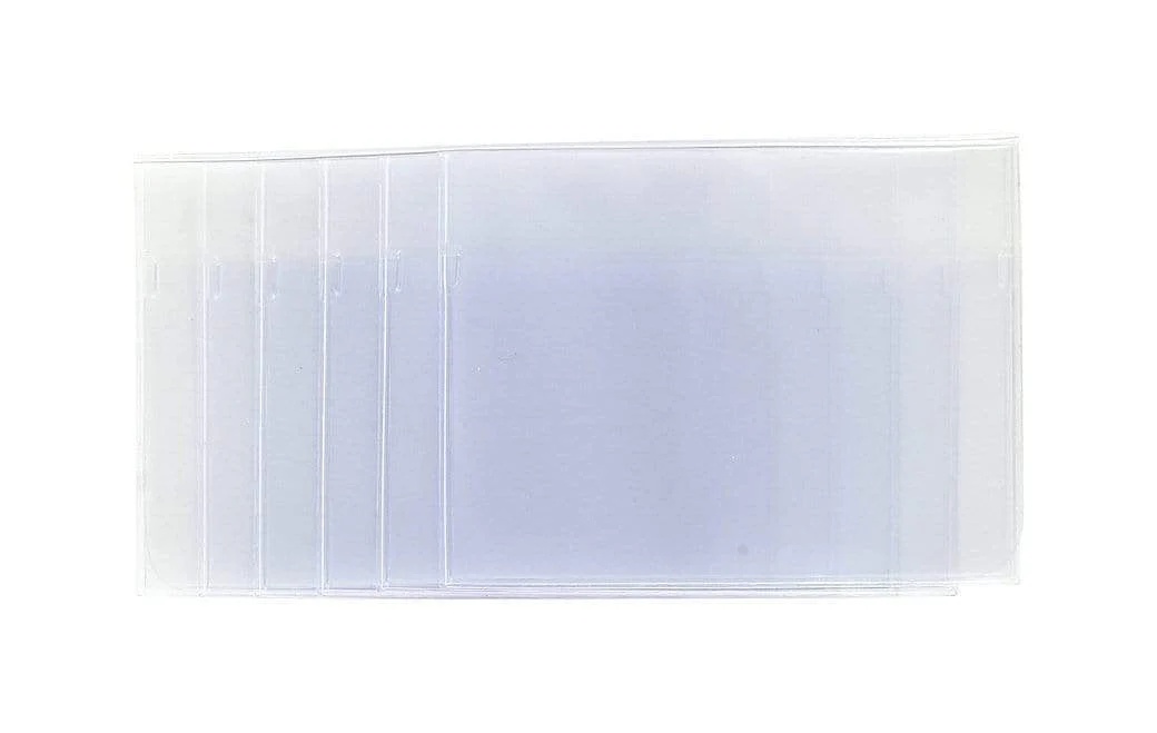 5 7/8" Clear, Long Wallet Insert, #M-314