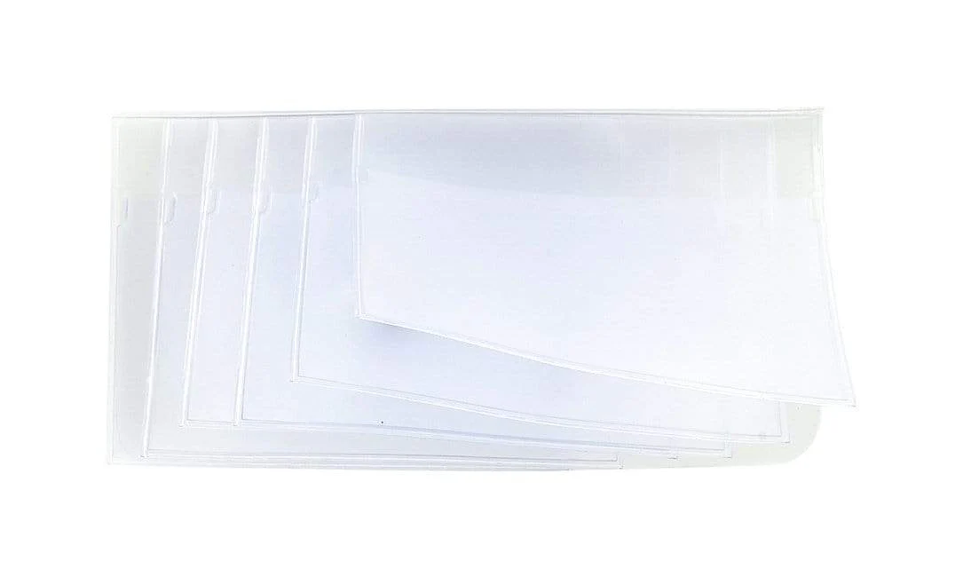 5 7/8" Clear, Long Wallet Insert, #M-314