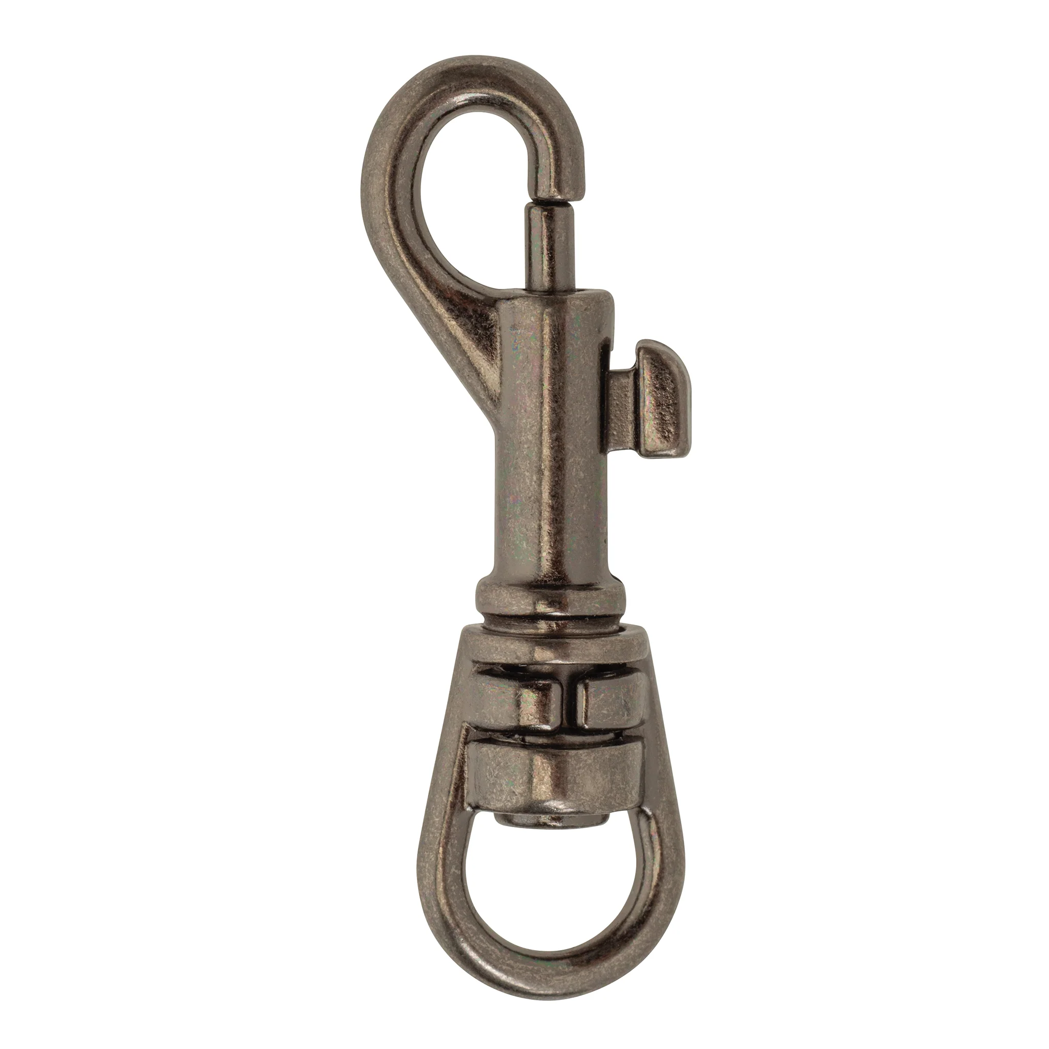 5/16" Antique Silver,  Bolt Swivel Snap Hook, Zinc Alloy, #P-1783X-8MM ANTS