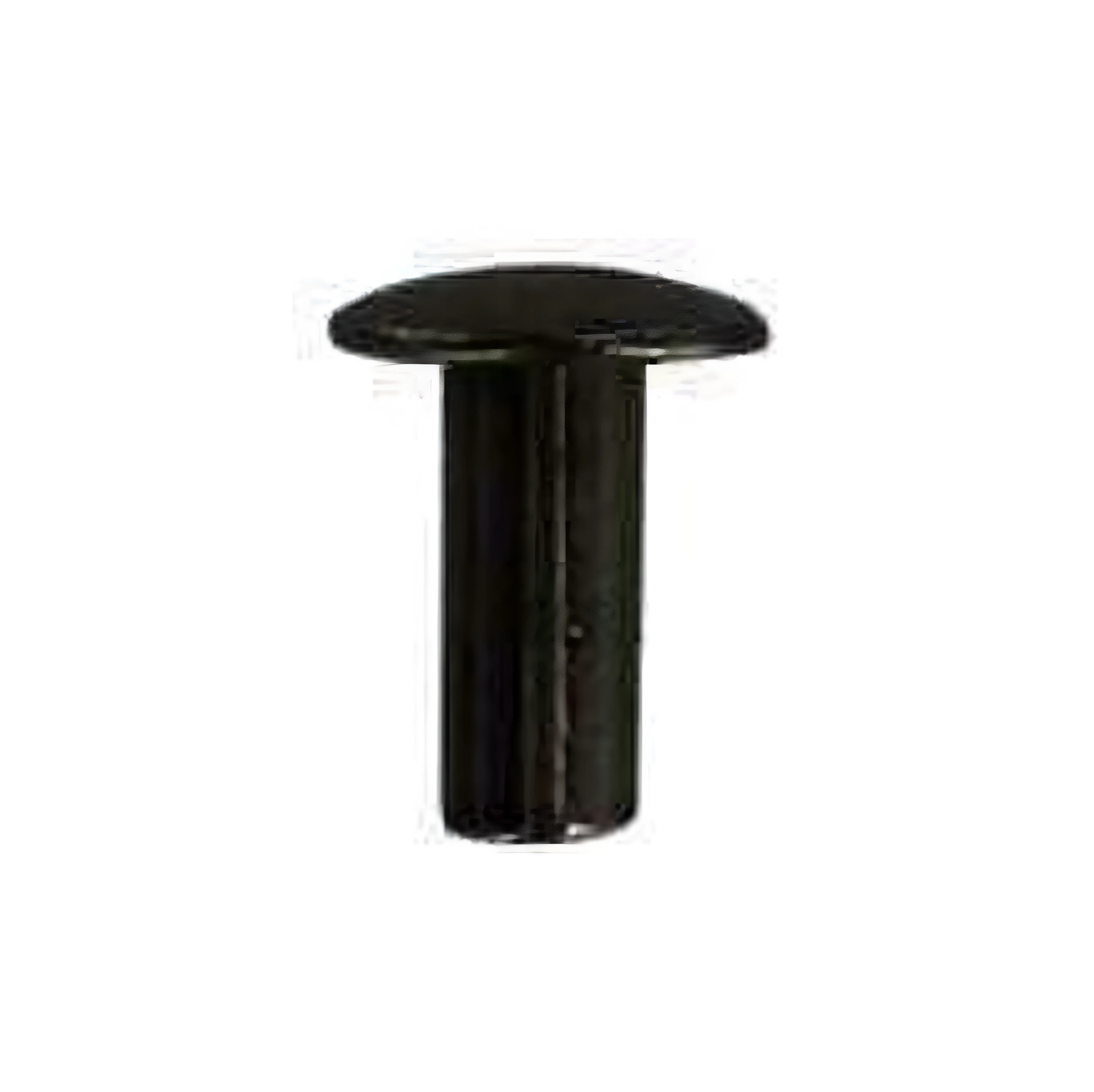 5/16" Black, Tubular Rivet, Steel - 24 pk, #252-5-16-BLK