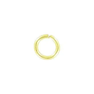 5/16" Brass, Split Round Jump Ring, Solid Brass, #A-1-SB