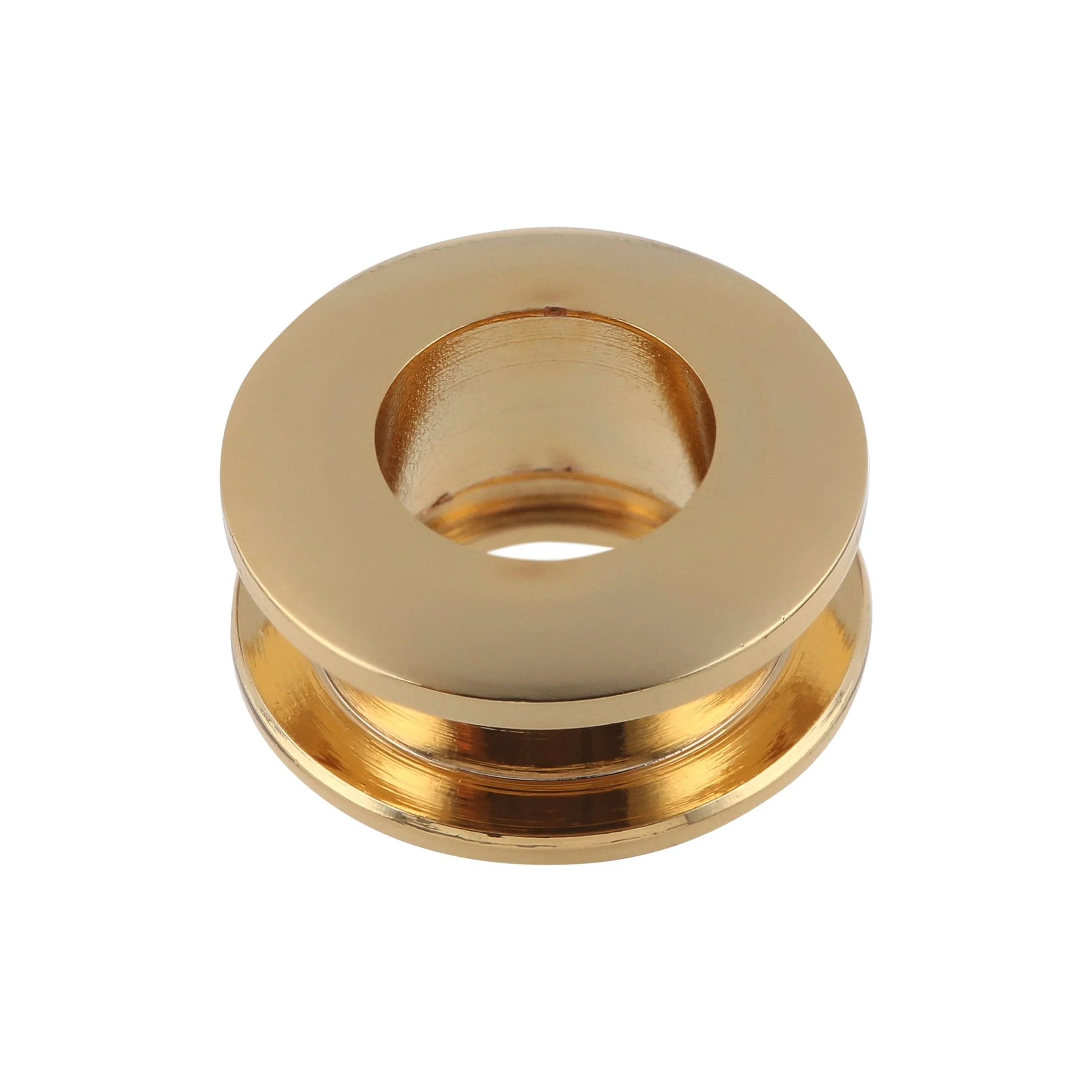 5/16" Gold, Screw Together Eyelet, Solid Brass, #P-1386-GOLD