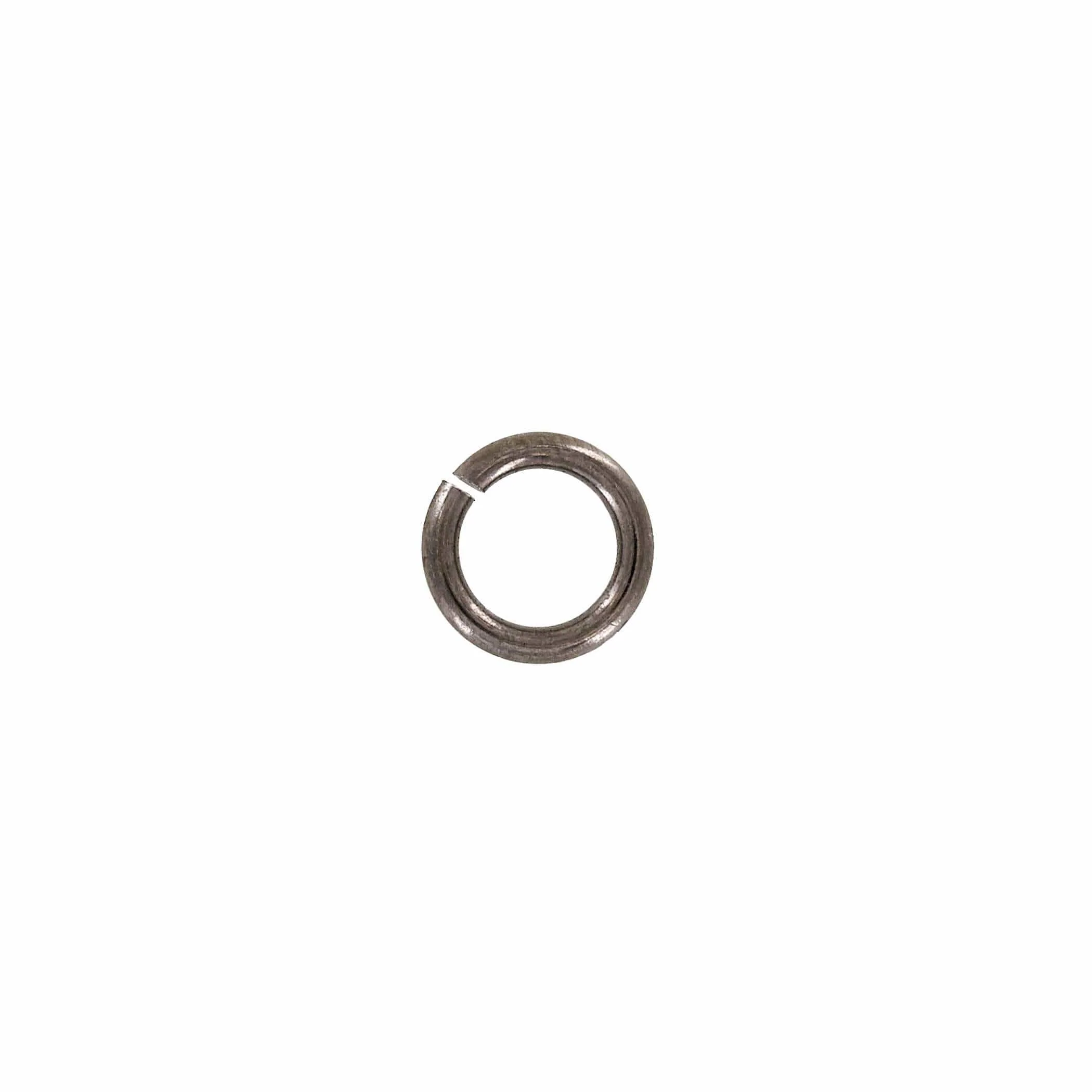 5/16" Gunmetal, Split Round Jump Ring, Solid Brass, #P-3243-GUNM