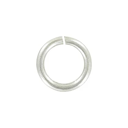 5/16" Nickel Plated, Split Round Jump Ring, Steel, #A-419-NP