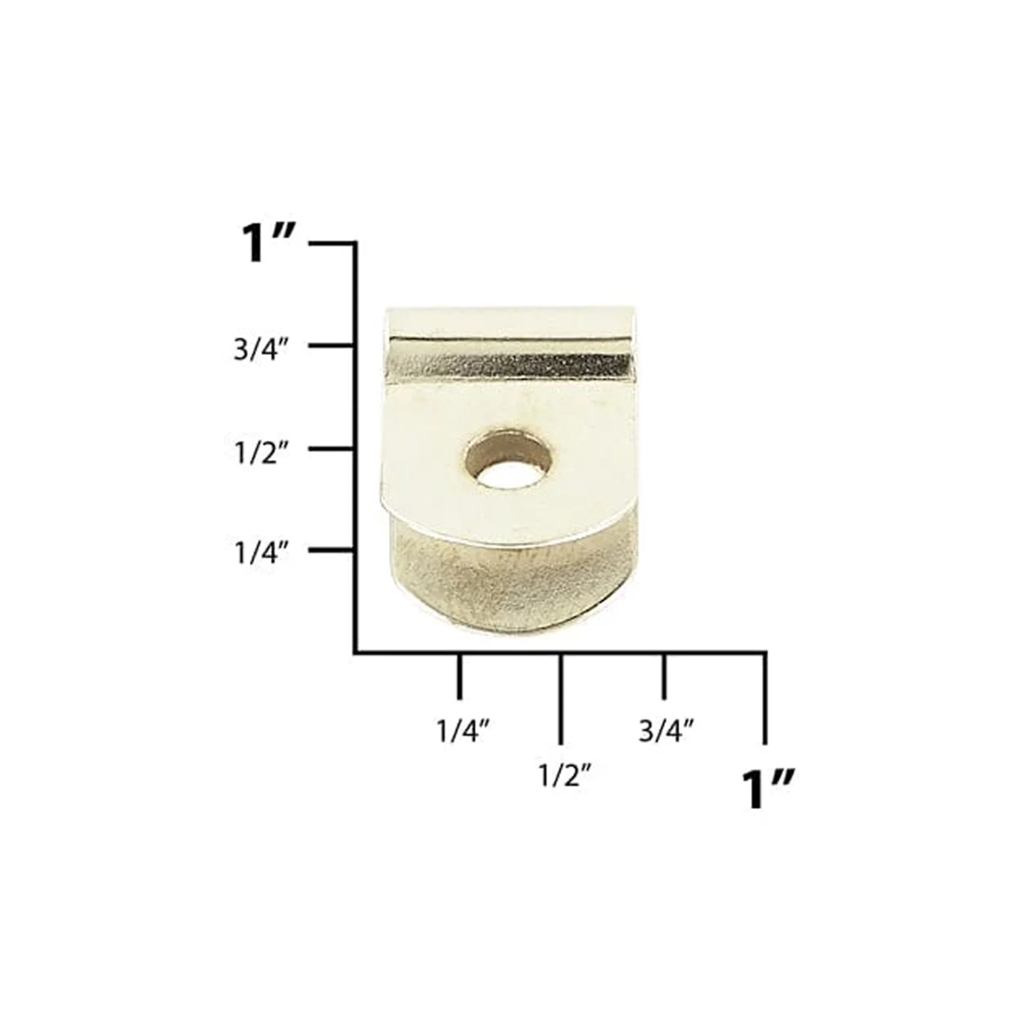 5/8" Nickel, Speed Lace Clip Only, Steel, #D-26-CLIP-NP