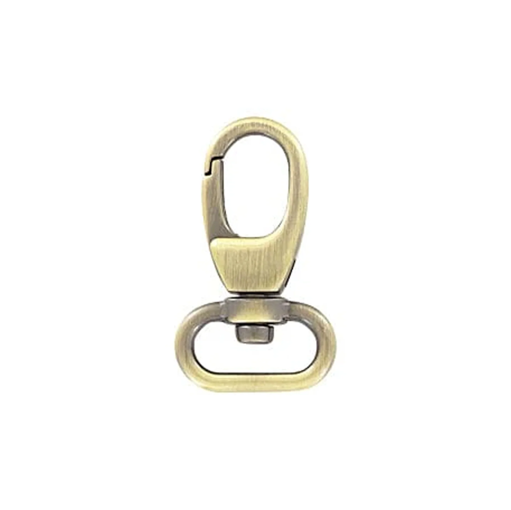 5/8" Antique Brass, Lever Swivel Snap Hook, Zinc Alloy, #P-3127-ANTB
