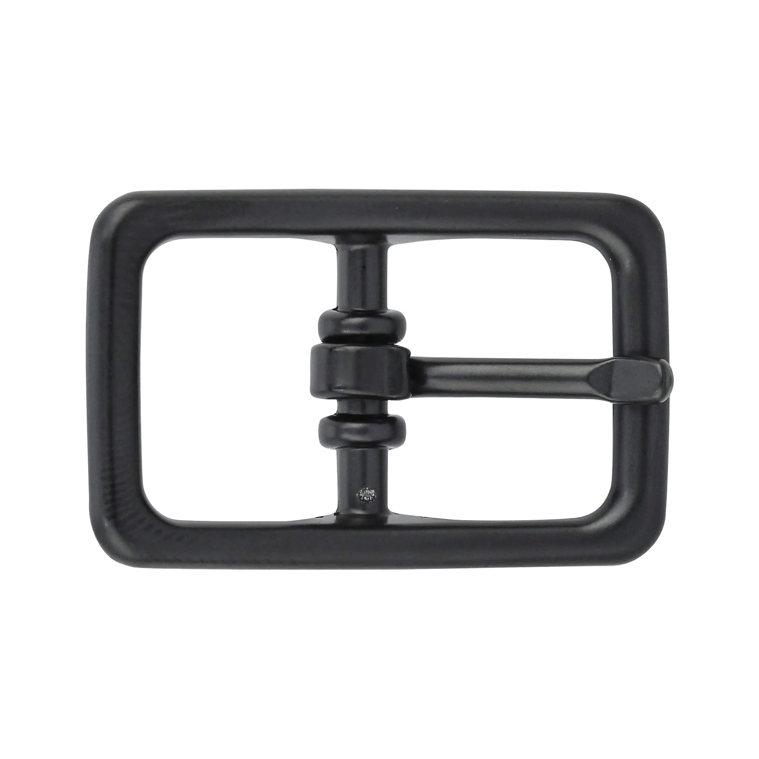 5/8" Black, Center Bar Buckle, Zinc Alloy, #C-1608-BLK