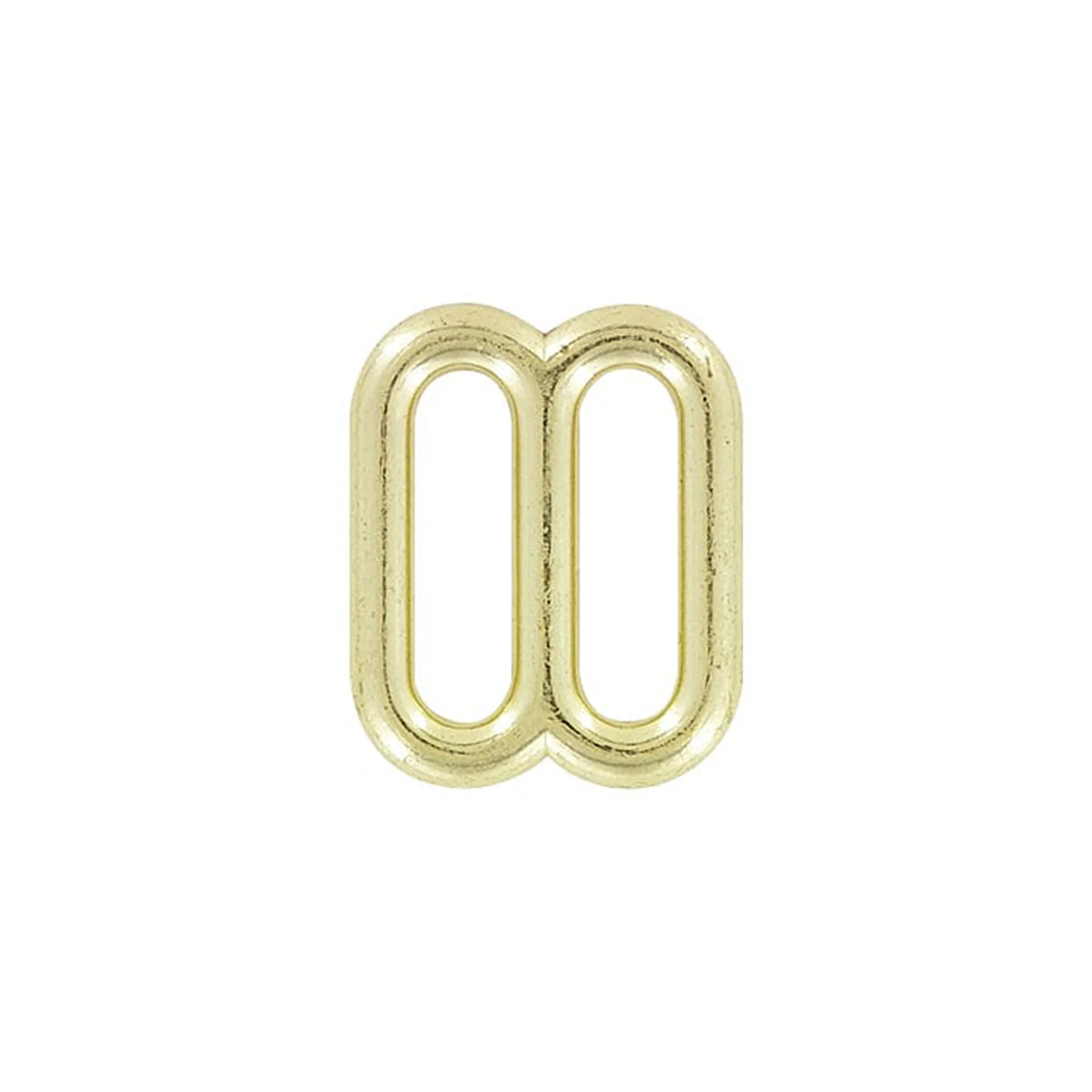 5/8" Brass, Cast Rounded Tri Bar Slide, Zinc Alloy, #C-1187-BP