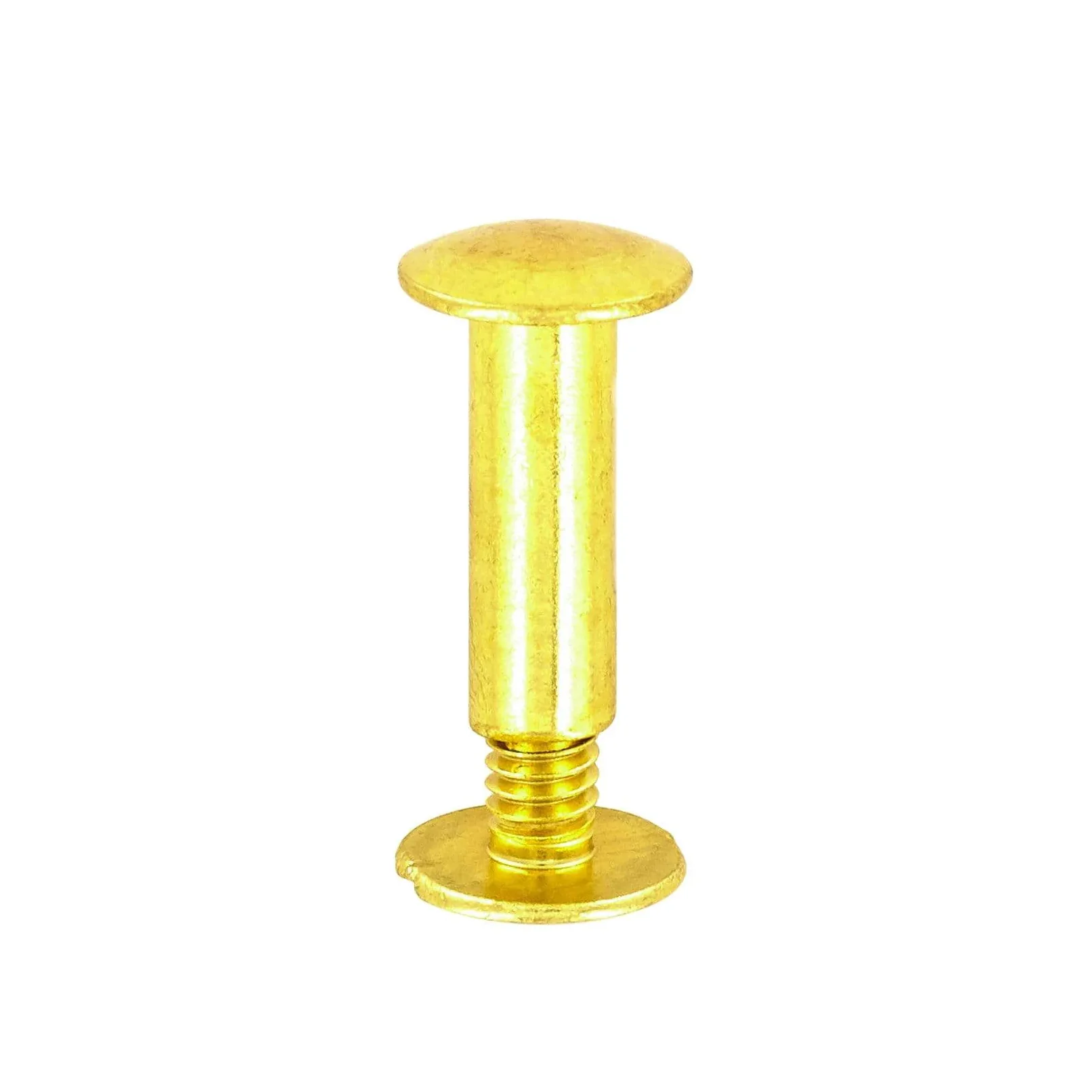 5/8" Brass, Chicago Screw, Solid Brass PK10, #L-156-5-8