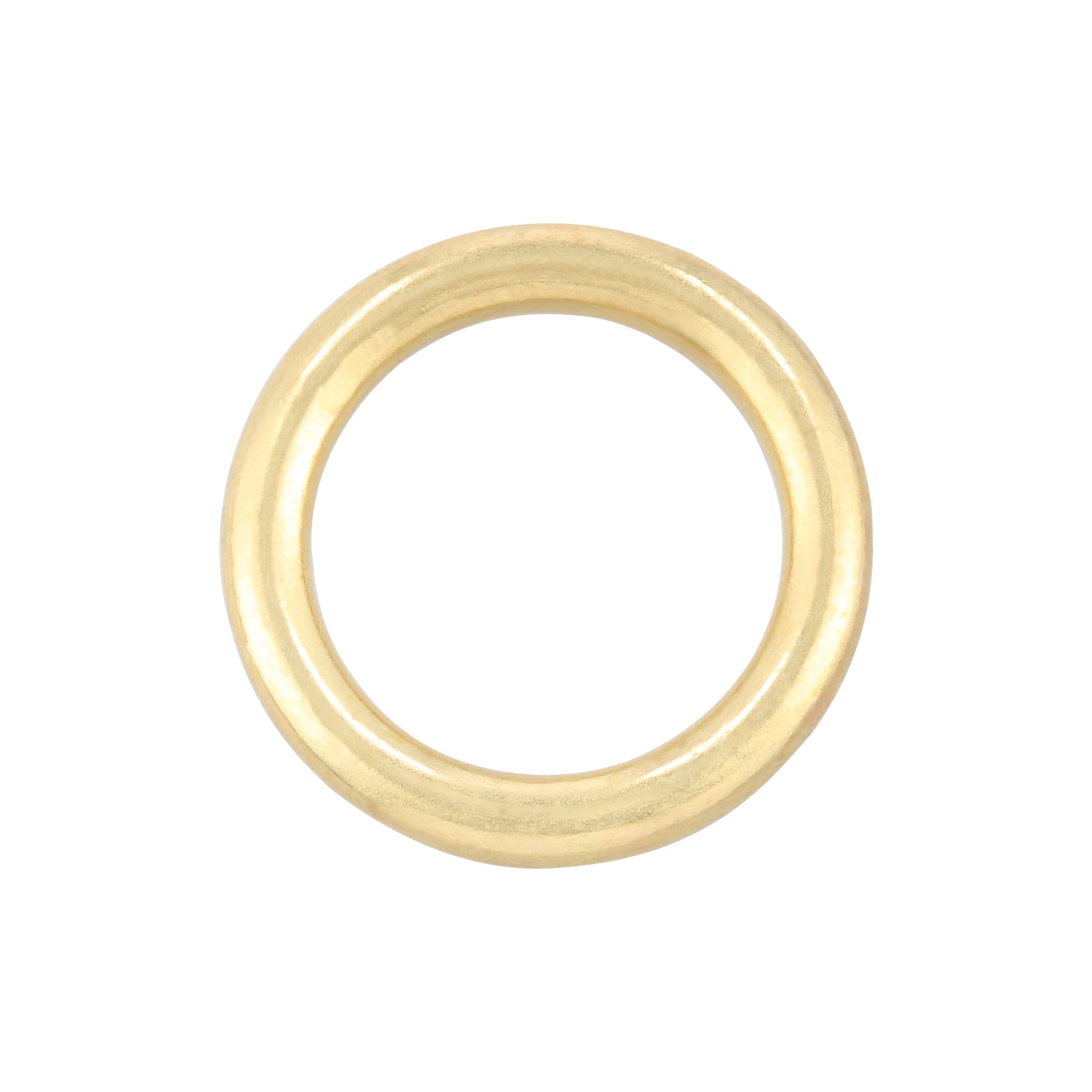 5/8" Brass, Solid Round Ring, Zinc Alloy, #A-231-BP