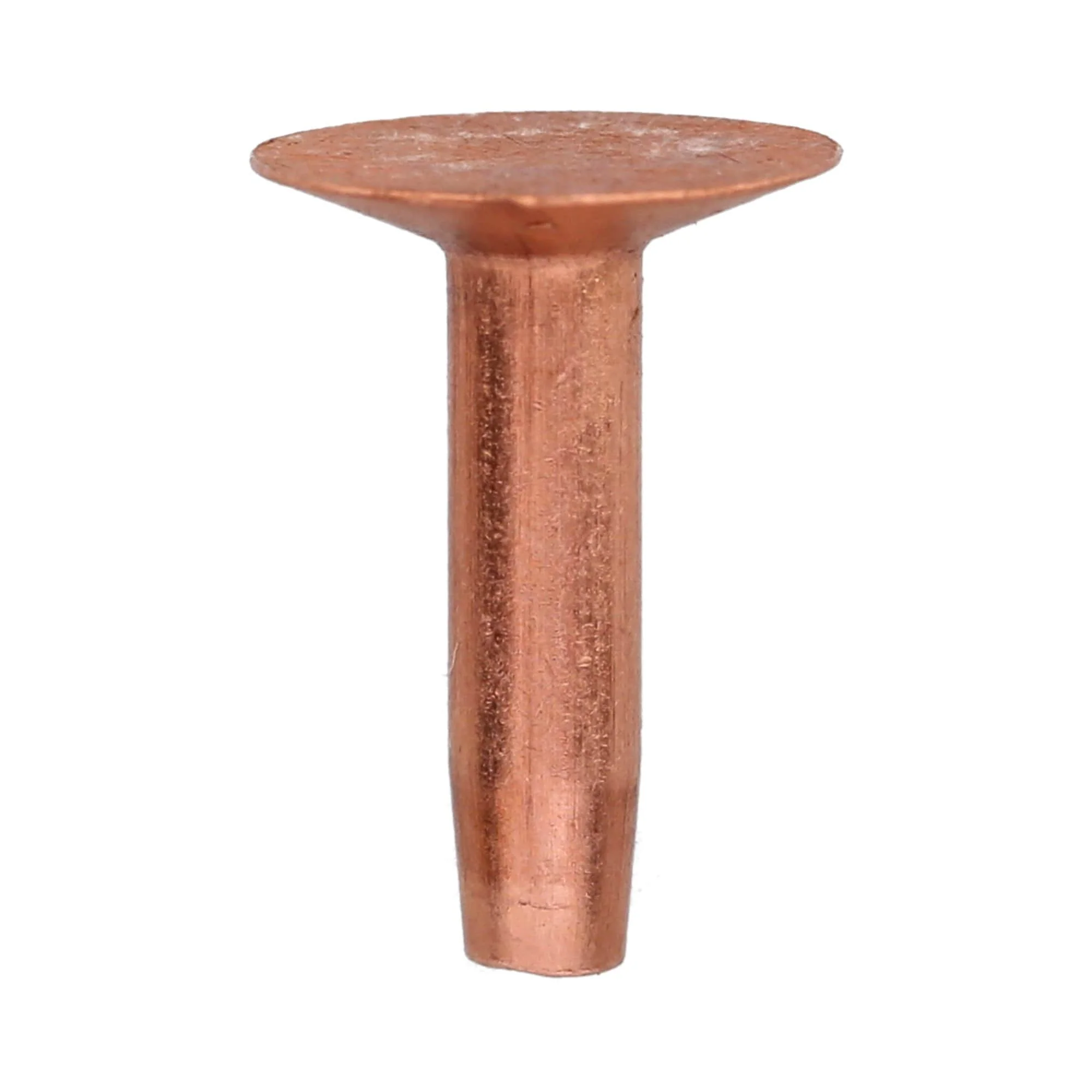 5/8" Copper, 1lb Box - #10 Rivet with Burr, Copper, #L-307-10-A