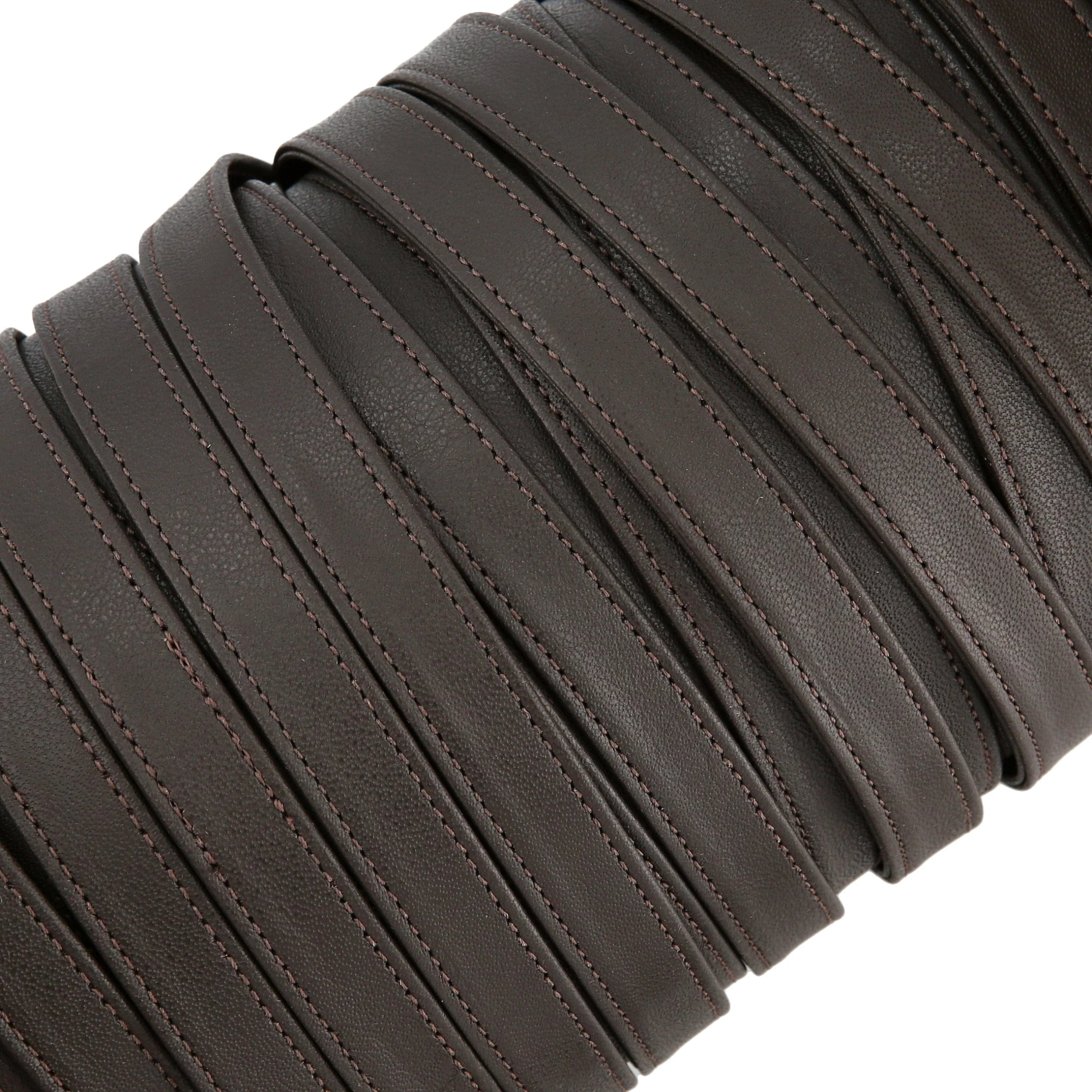 5/8" Dark Brown, Leather Strapping, Leather, #CALF-5-8-DKBRO