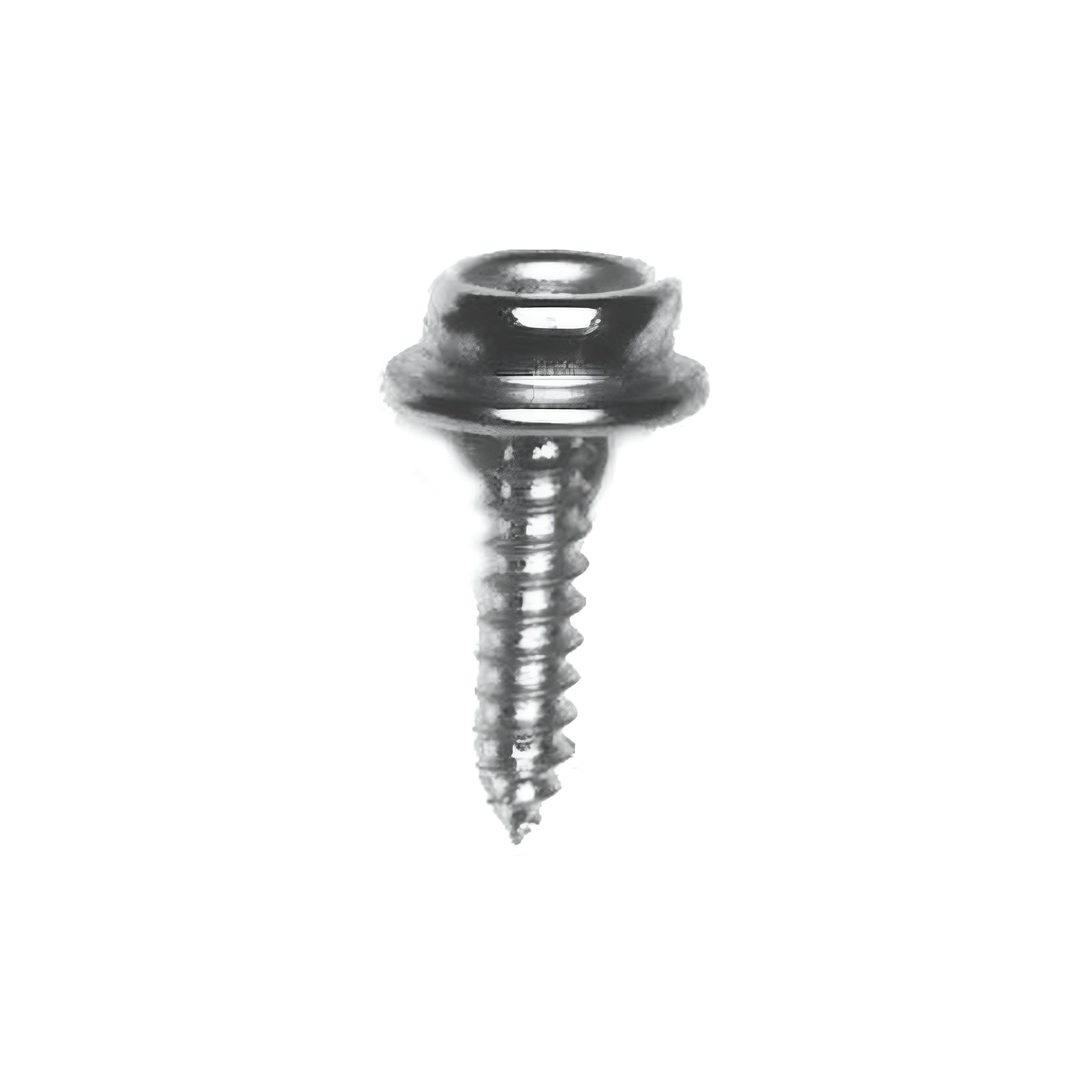 5/8" Nickel, #7 Self Tapping Screw Stud, Steel, #10369-5-8-NP