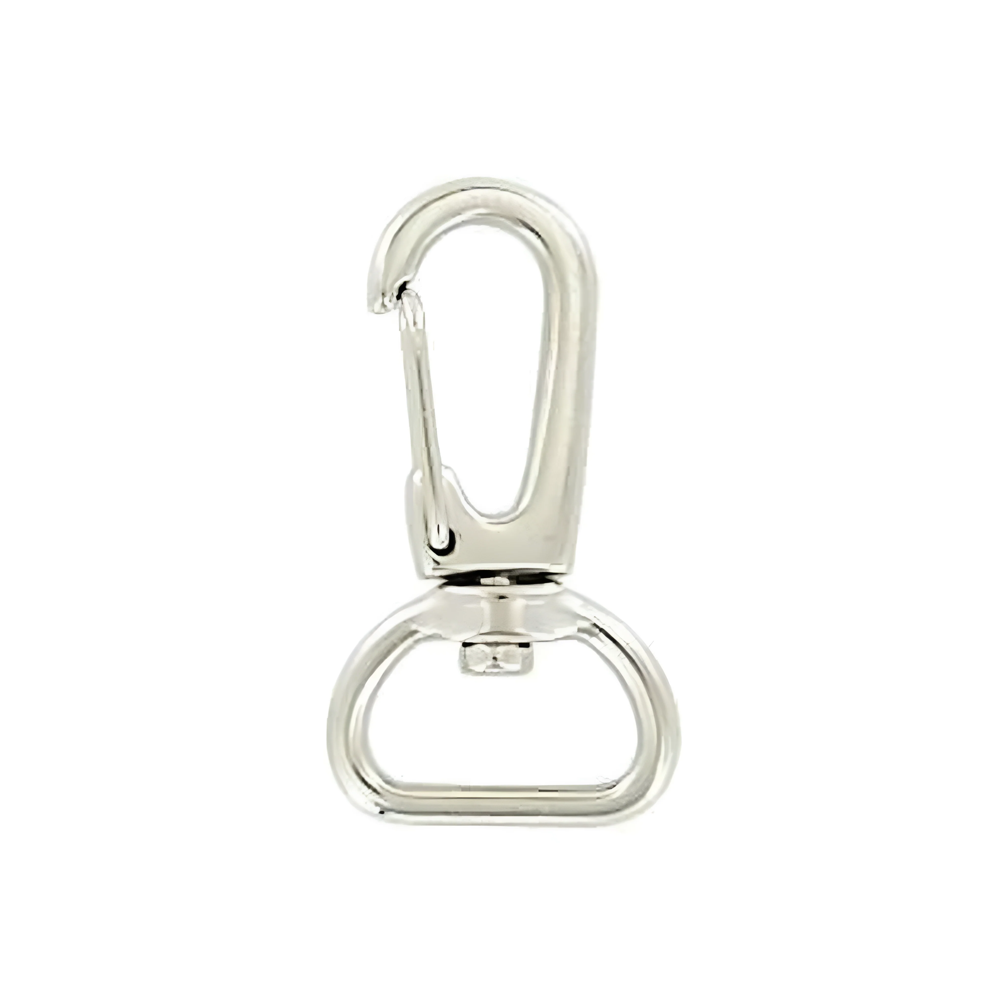 5/8" Nickel, Lever Swivel Snap Hook, Zinc Alloy, #P-2202-NP