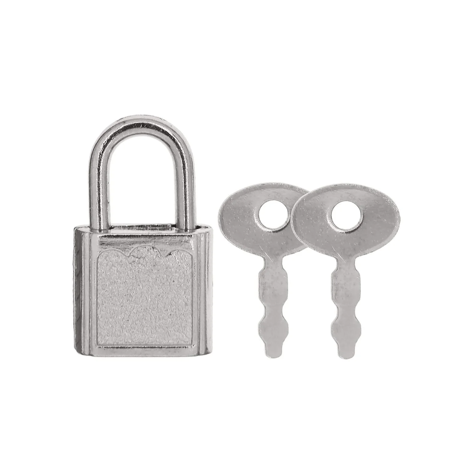 5/8" Nickel, Padlock, Zinc Alloy, #L-1514-NP
