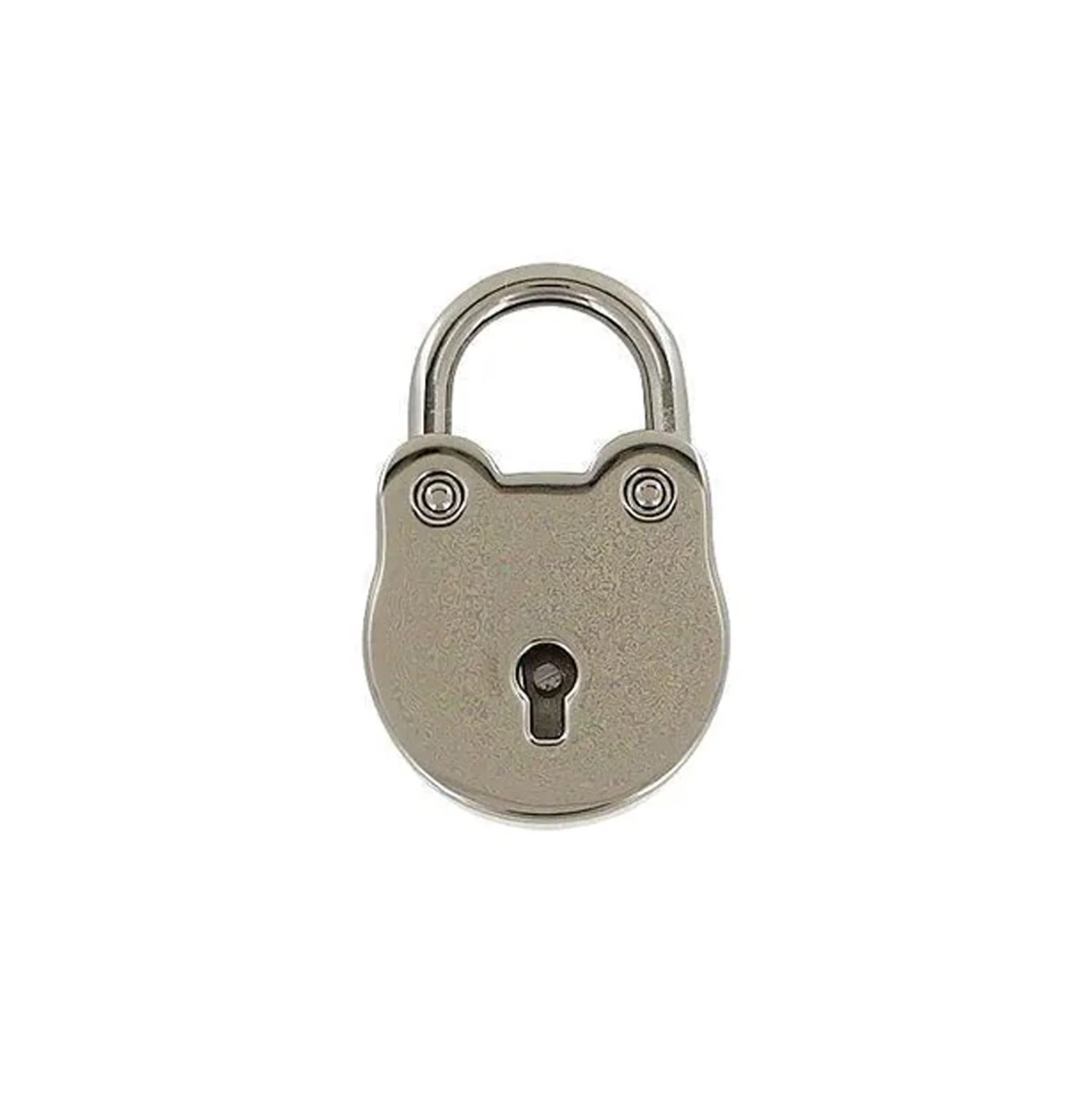 5/8" Shiny Gunmetal, Padlock, Zinc Alloy, #L-3311-GUNM