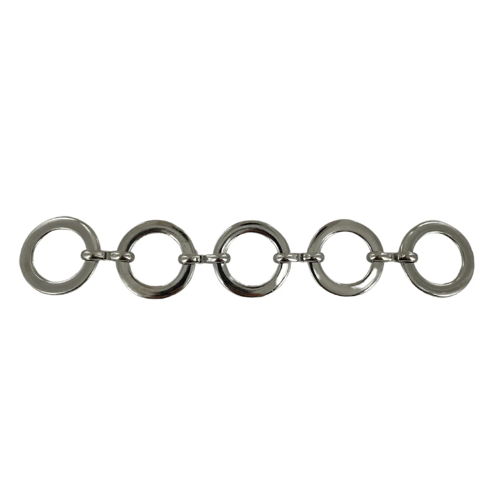 6 1/2" Nickel, Chain Handle Loop, Steel, #P-3034-NIC