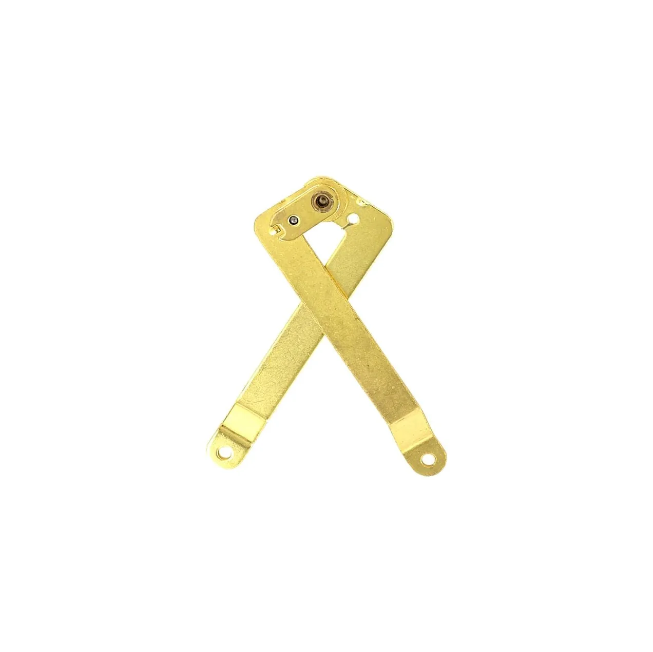 6 3/8" Brass, Stay Plate, Zinc Alloy, #D-48X-BP