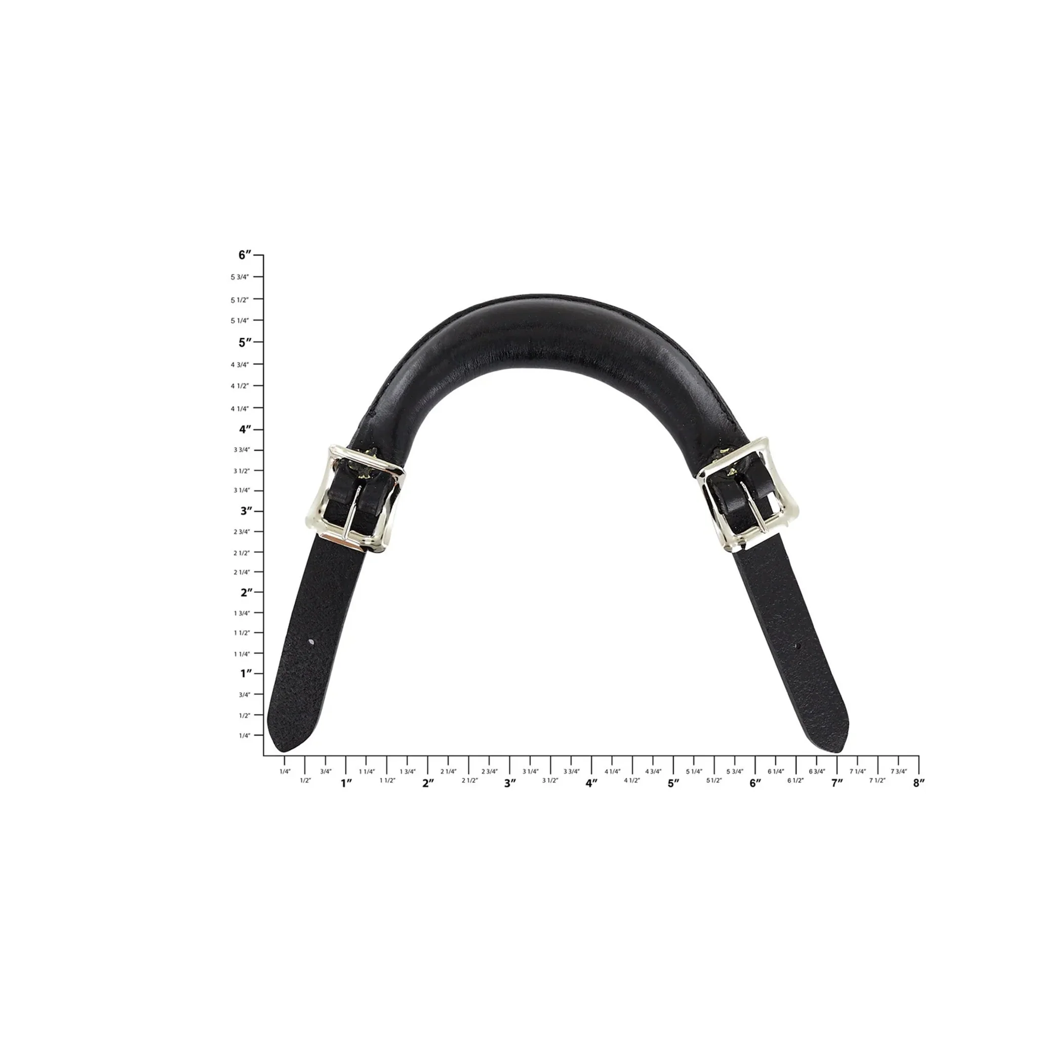 4912-6-black-emergency-handle-with-nickel-hardware-leather-l-3703-blk-1.webp